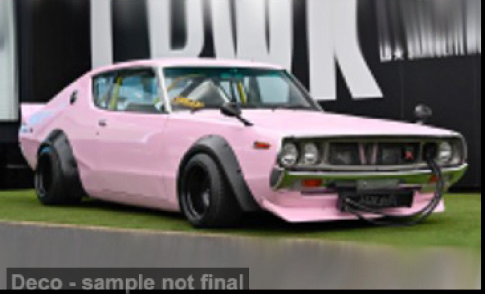 Nissan Skyline 1/43 Solido GT-R (KPGC110) rosa 1972 1:43 modellini auto