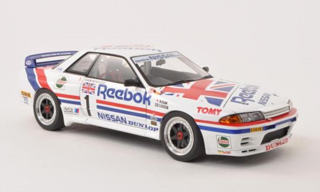 Nissan Skyline 1/18 Autoart GT-R (R32) Gr.A No.1 Reebok 1990 /A.Olofsson modellino in miniatura