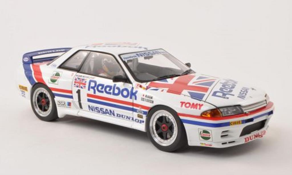 Nissan Skyline 1/18 Autoart GT-R (R32) Gr.A No.1 Reebok /A.Olofsson modellino in miniatura