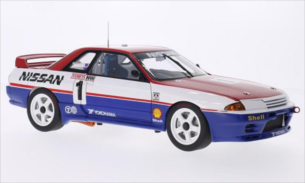 Nissan Skyline 1/18 Autoart GT-R (R32) RHD No.1 Bathurst 1992 /M.Skaife modellino in miniatura