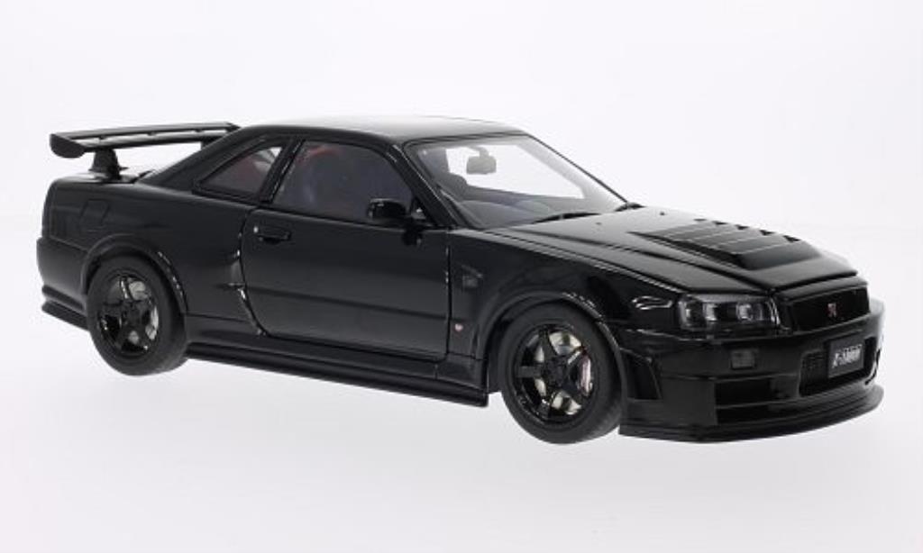 Nissan Skyline 1/18 Autoart GT-R (R34) NISMO Z-Tune nero 2005 modellino in miniatura