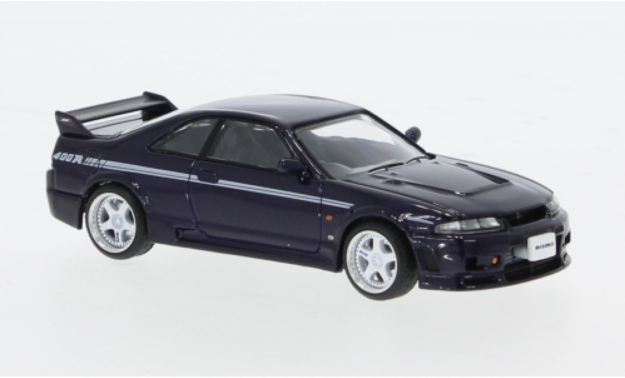 Nissan Skyline 1/64 Pop Race (R33) violett 1:64 modellino in miniatura