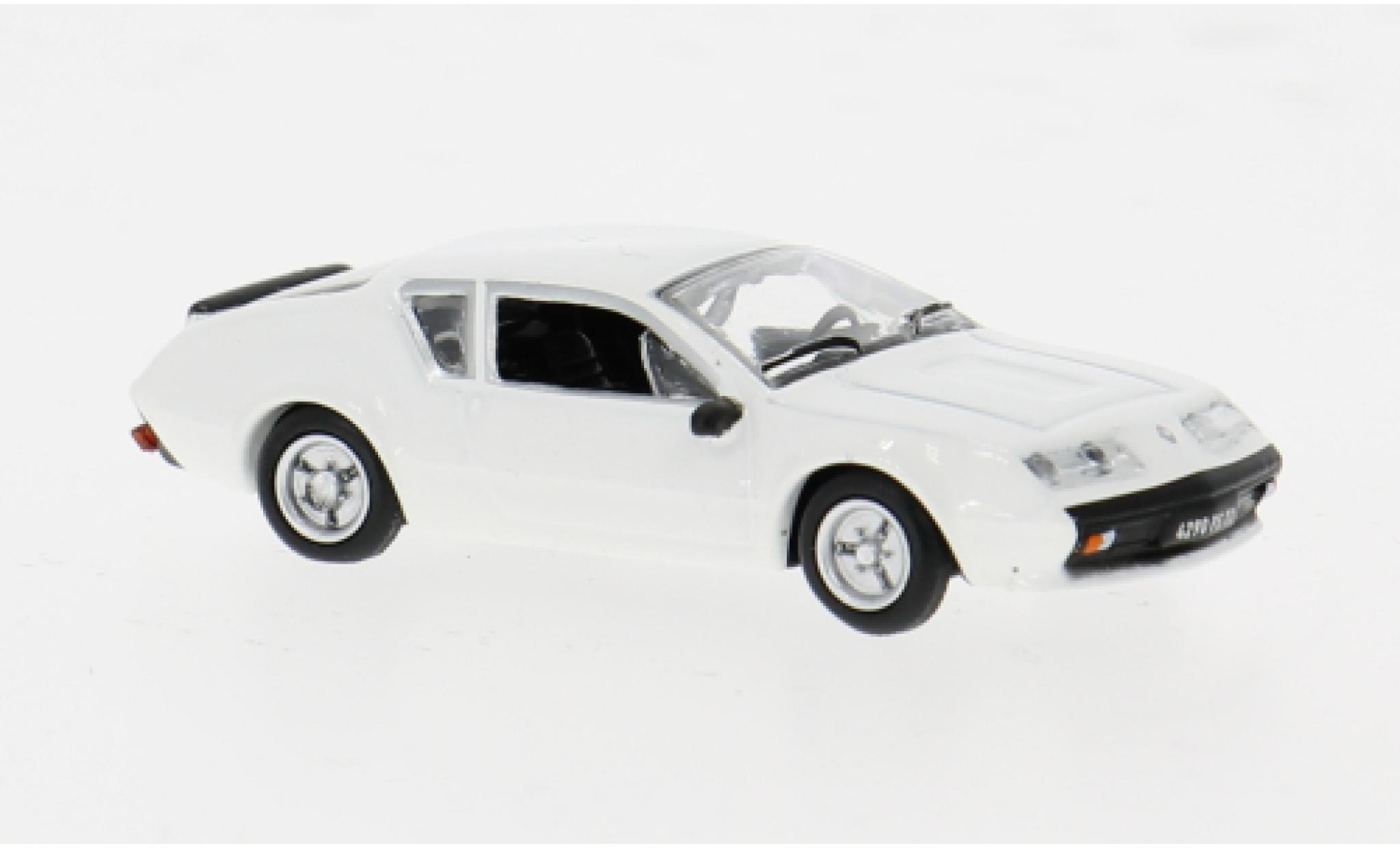 Alpine A310 1/87 Norev weiss 1977 1:87 modellino in miniatura