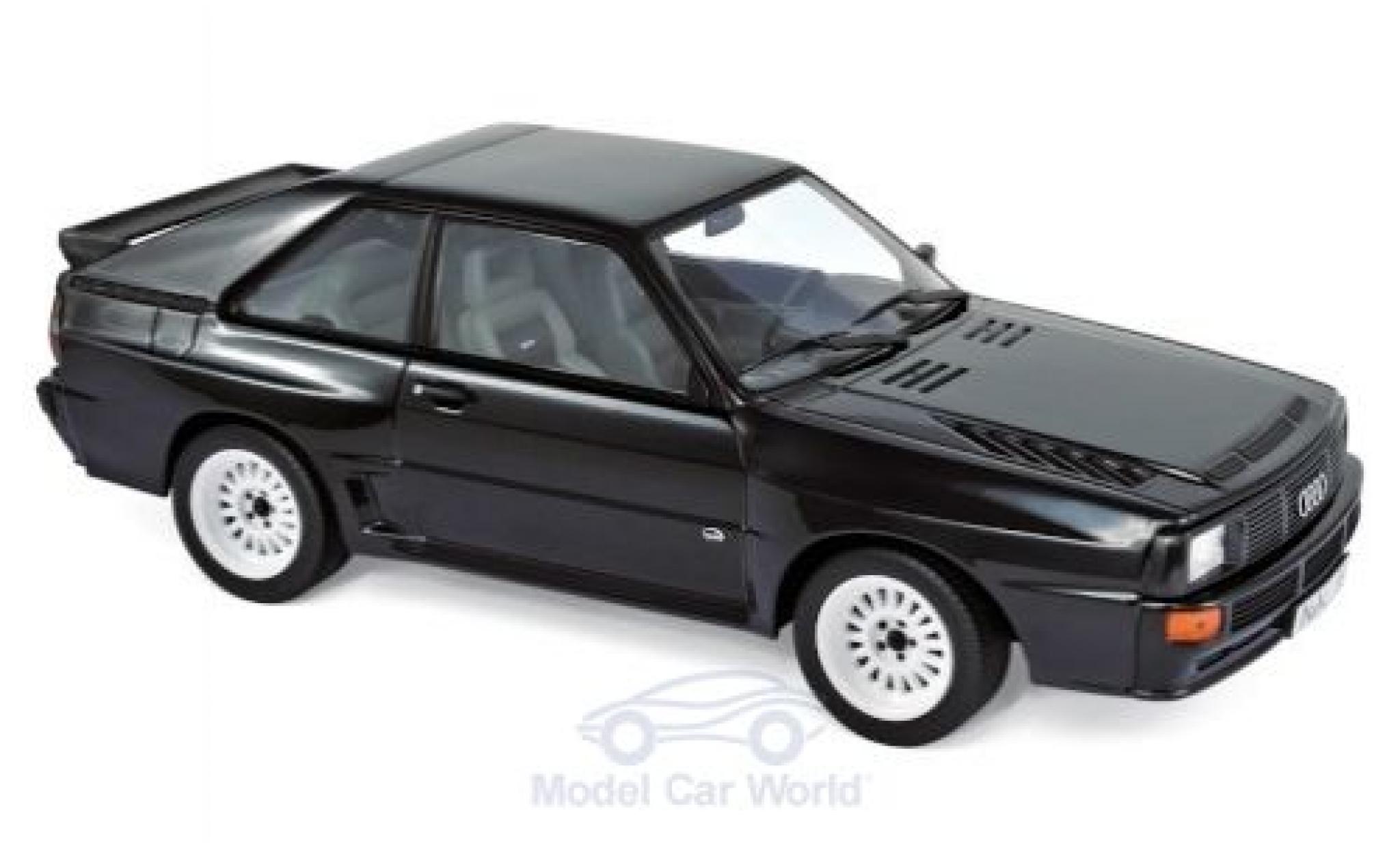 Audi Sport Quattro 1/18 Norev Sport quattro nero 1985 modellino in miniatura