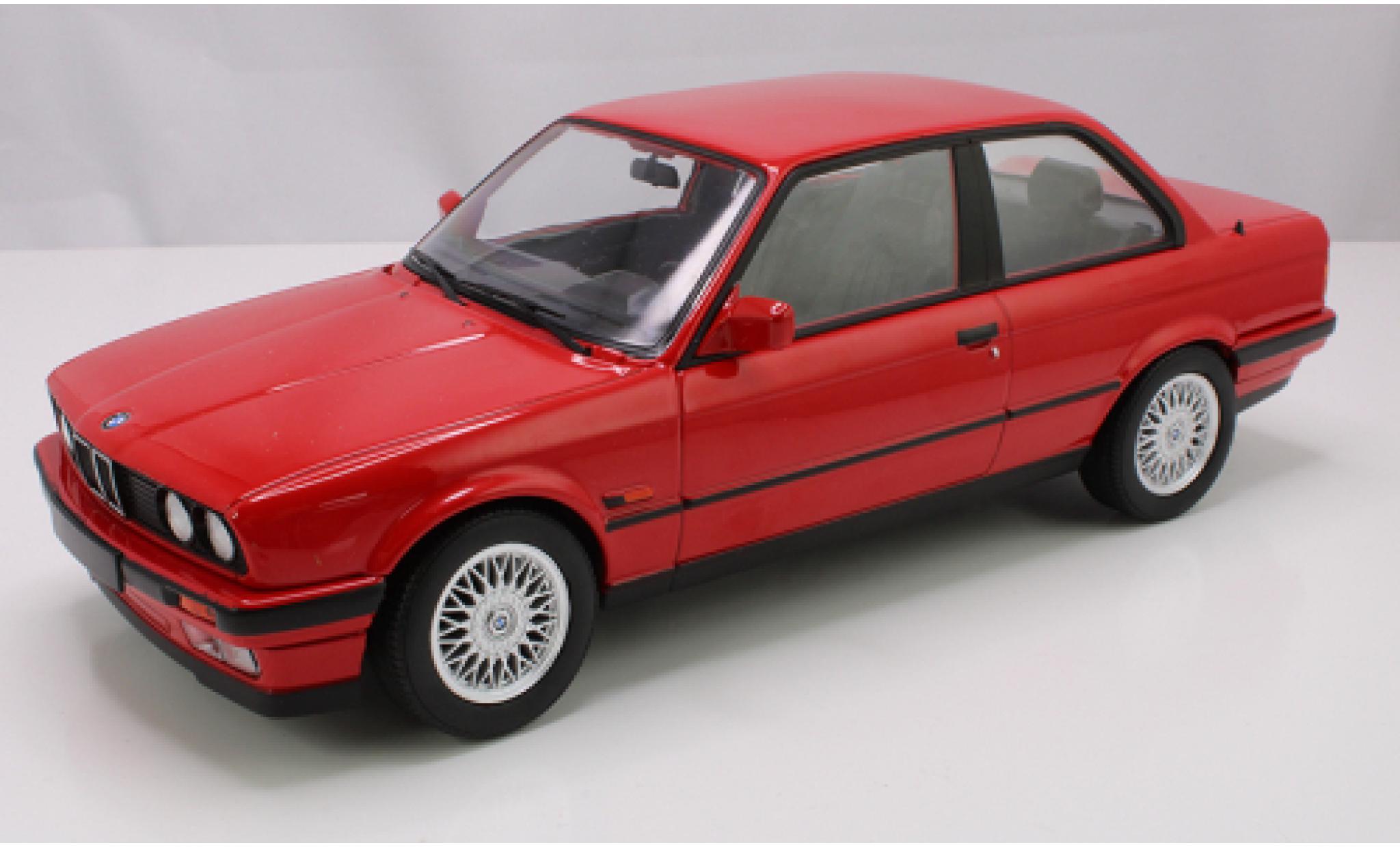 Bmw 325 1/18 Norev i (E30) rosso 1988 modellino in miniatura