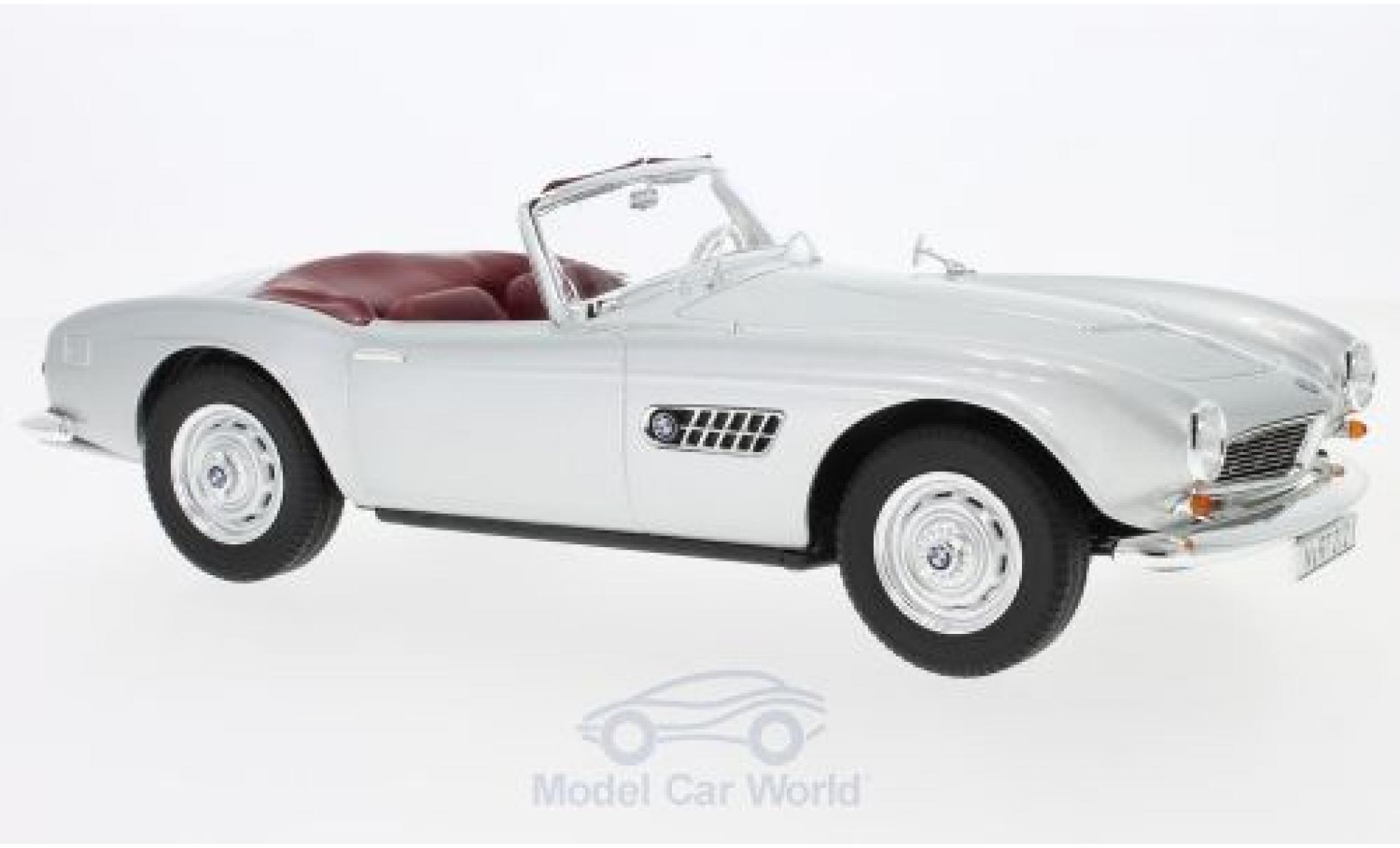 Bmw 507 1/18 Norev grigio 1956 modellino in miniatura