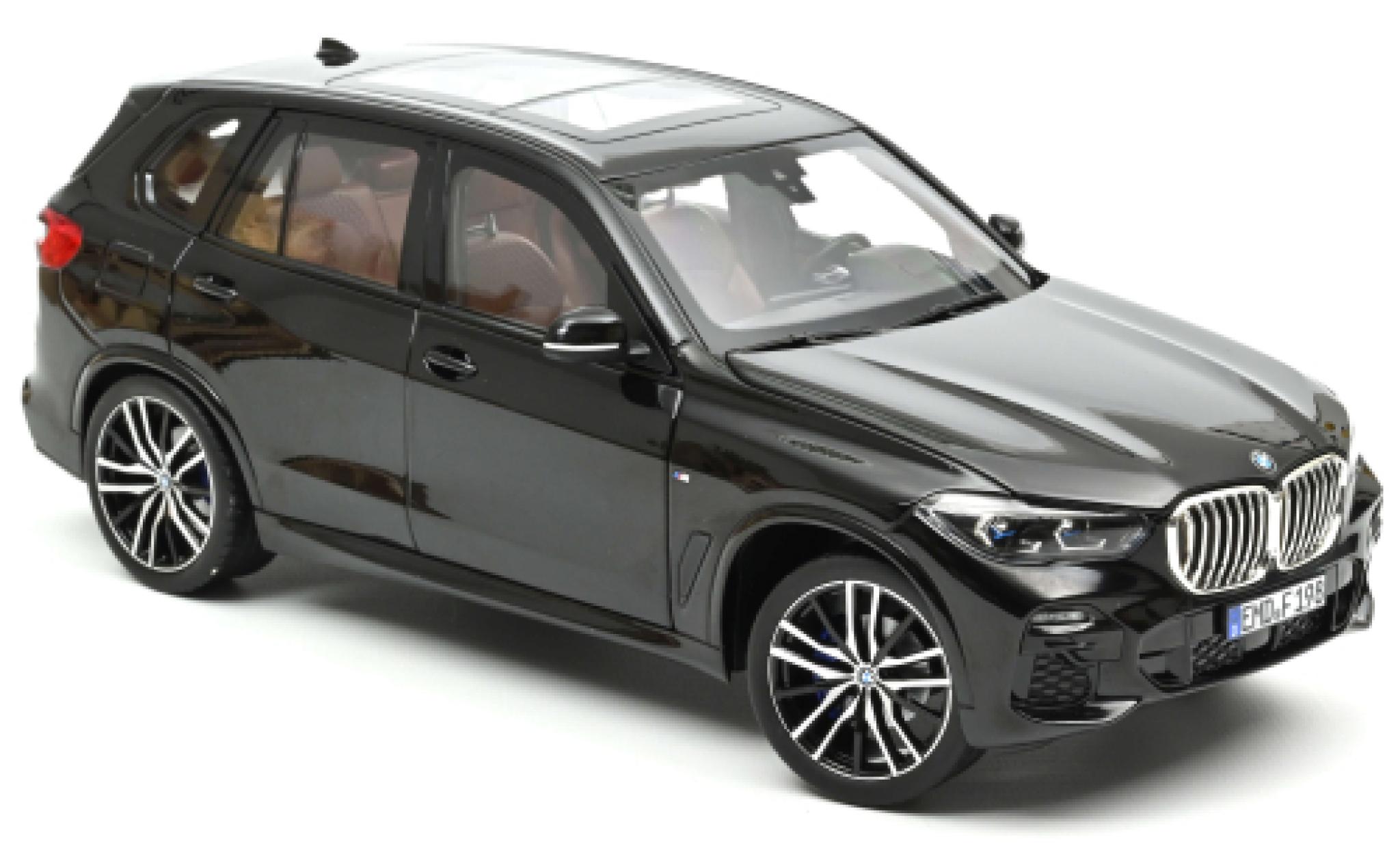 Bmw X5 1/18 Norev (G05) metallico nero 2019 modellino in miniatura