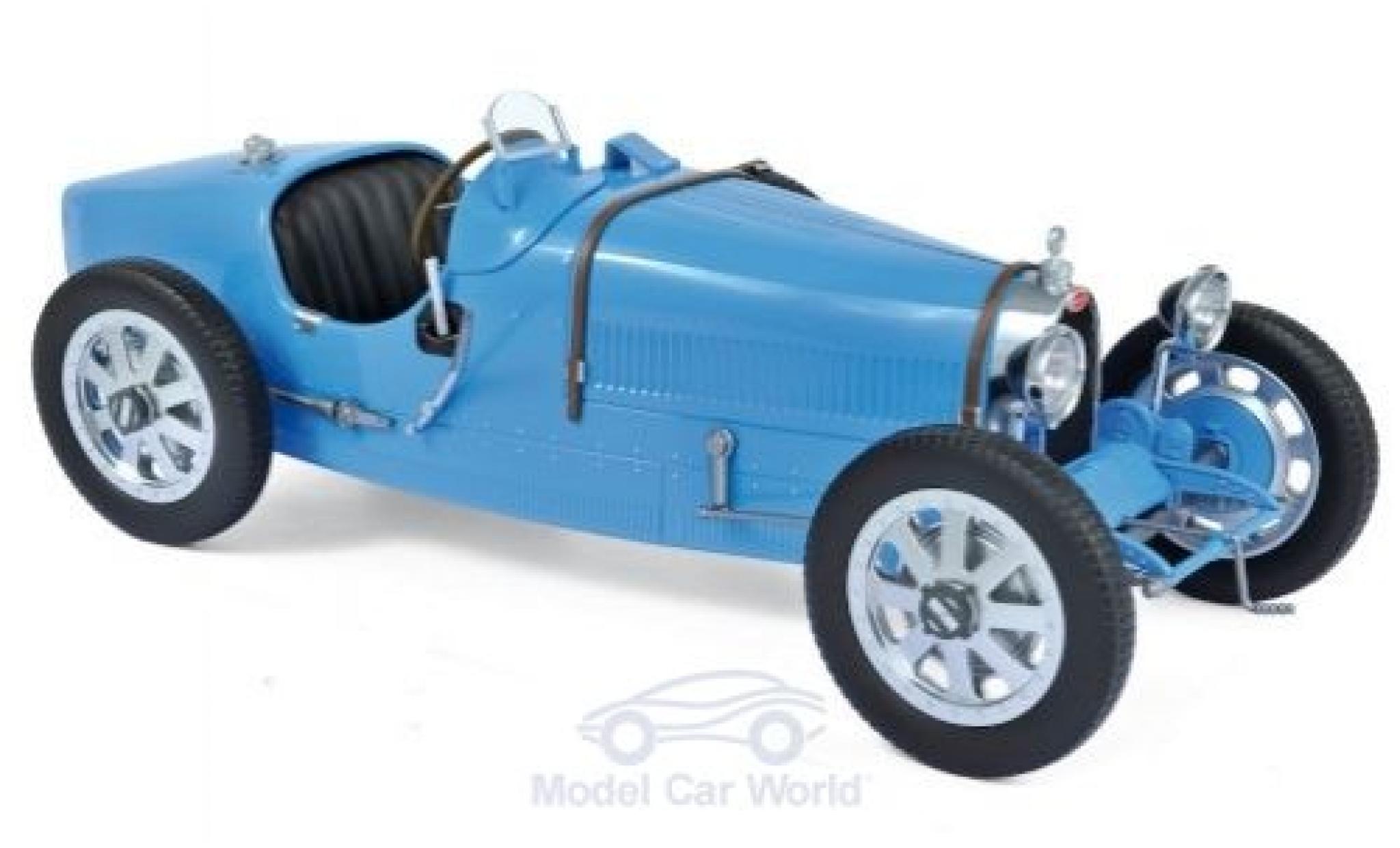 Bugatti 35 1/12 Norev T blu RHD 1925 modellino in miniatura