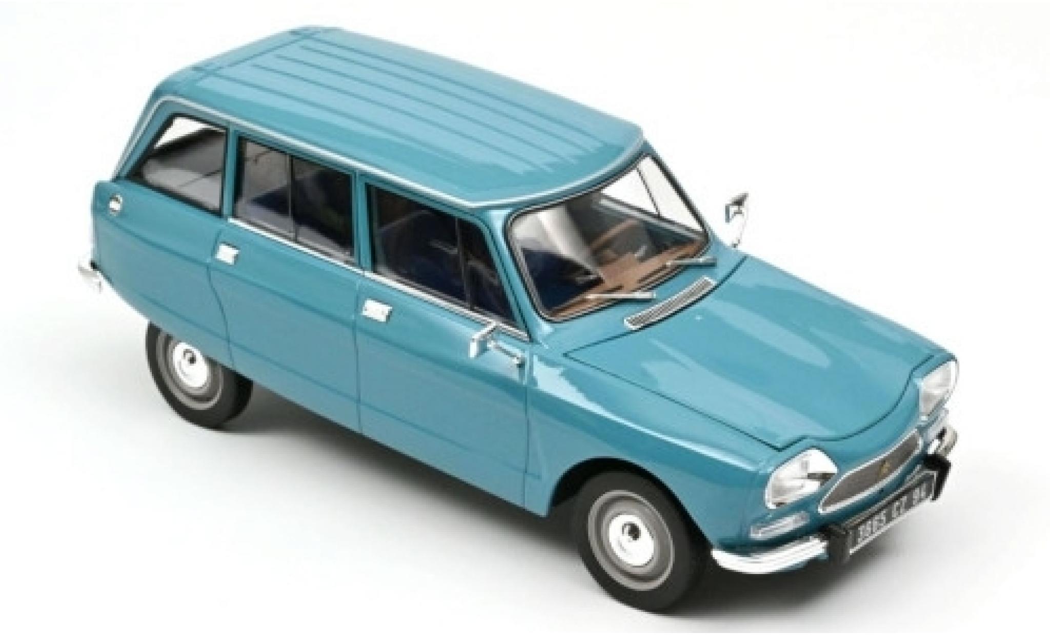 Citroen Ami 8 1/18 Norev Break blu 1975 modellino in miniatura