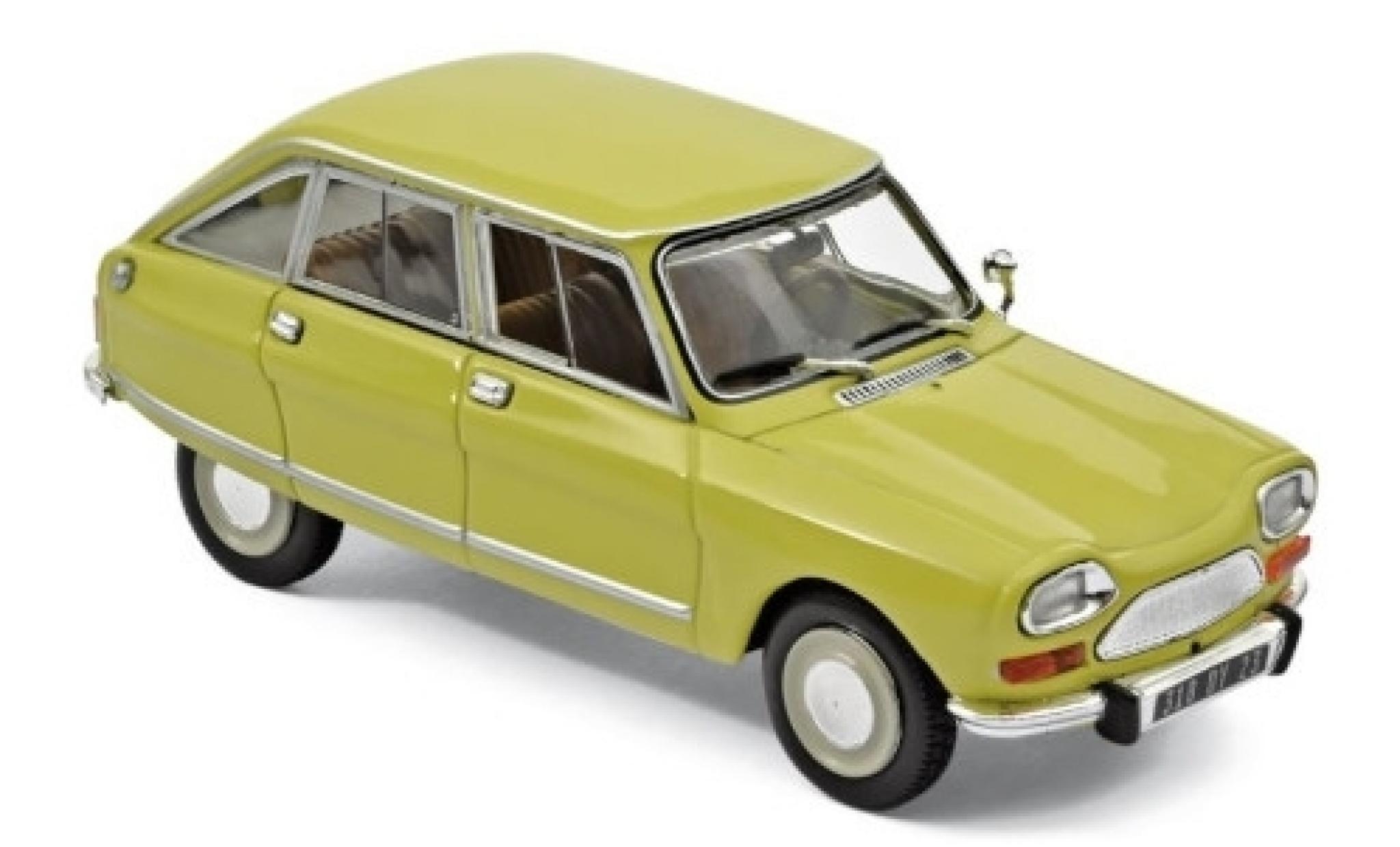 Citroen Ami 8 1/43 Norev Club giallo 1970 modellino in miniatura