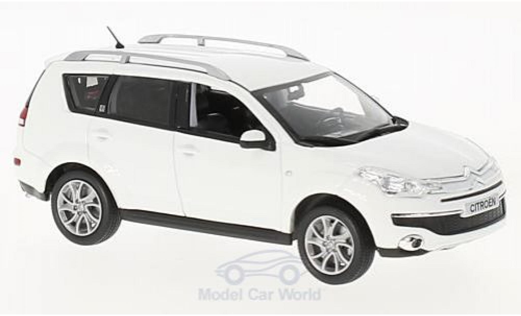 Citroen C 1/43 Norev -rosser bianco 2007 modellino in miniatura