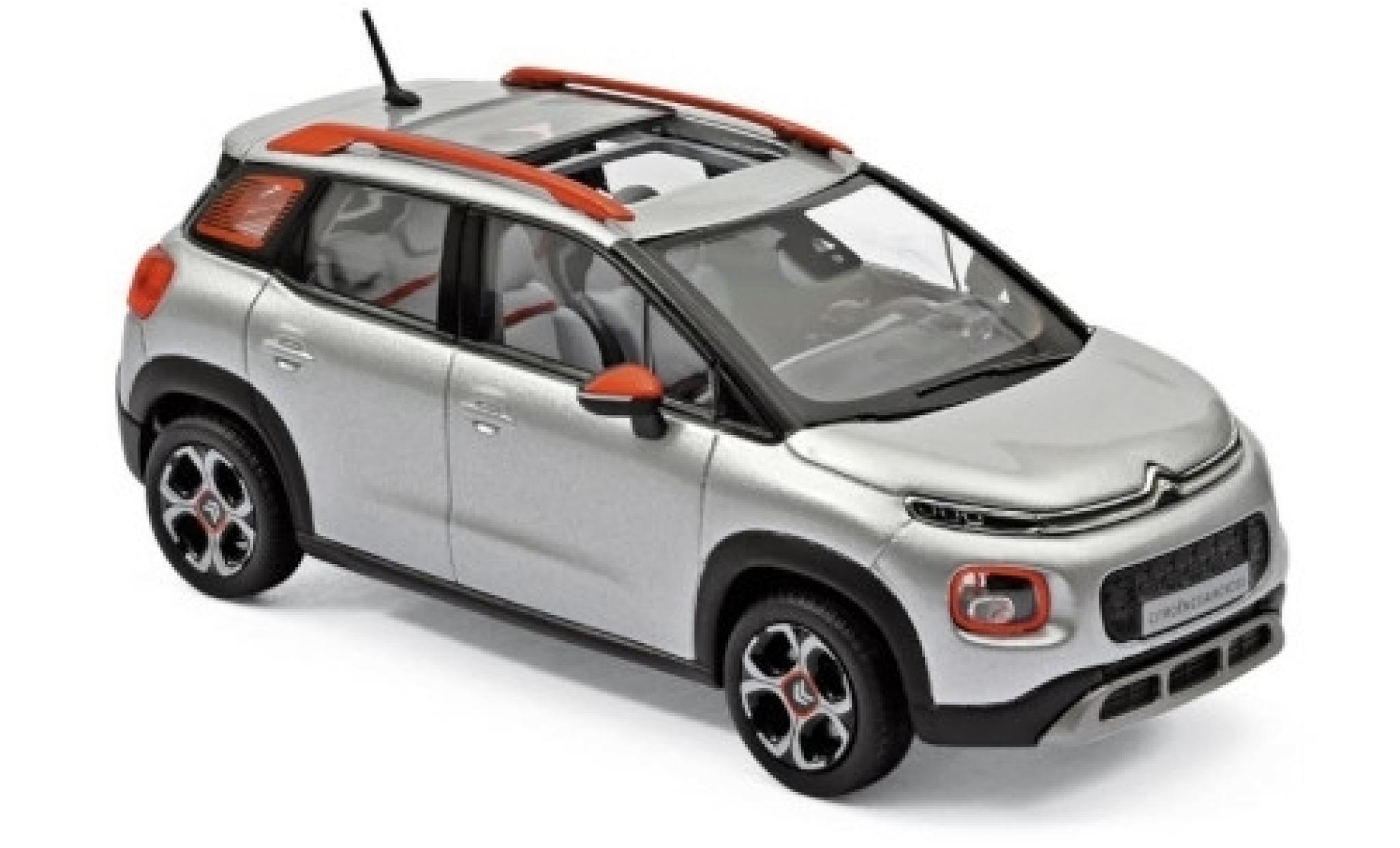 Citroen C3 1/43 Norev Aircross grigio/orange 2017 modellino in miniatura