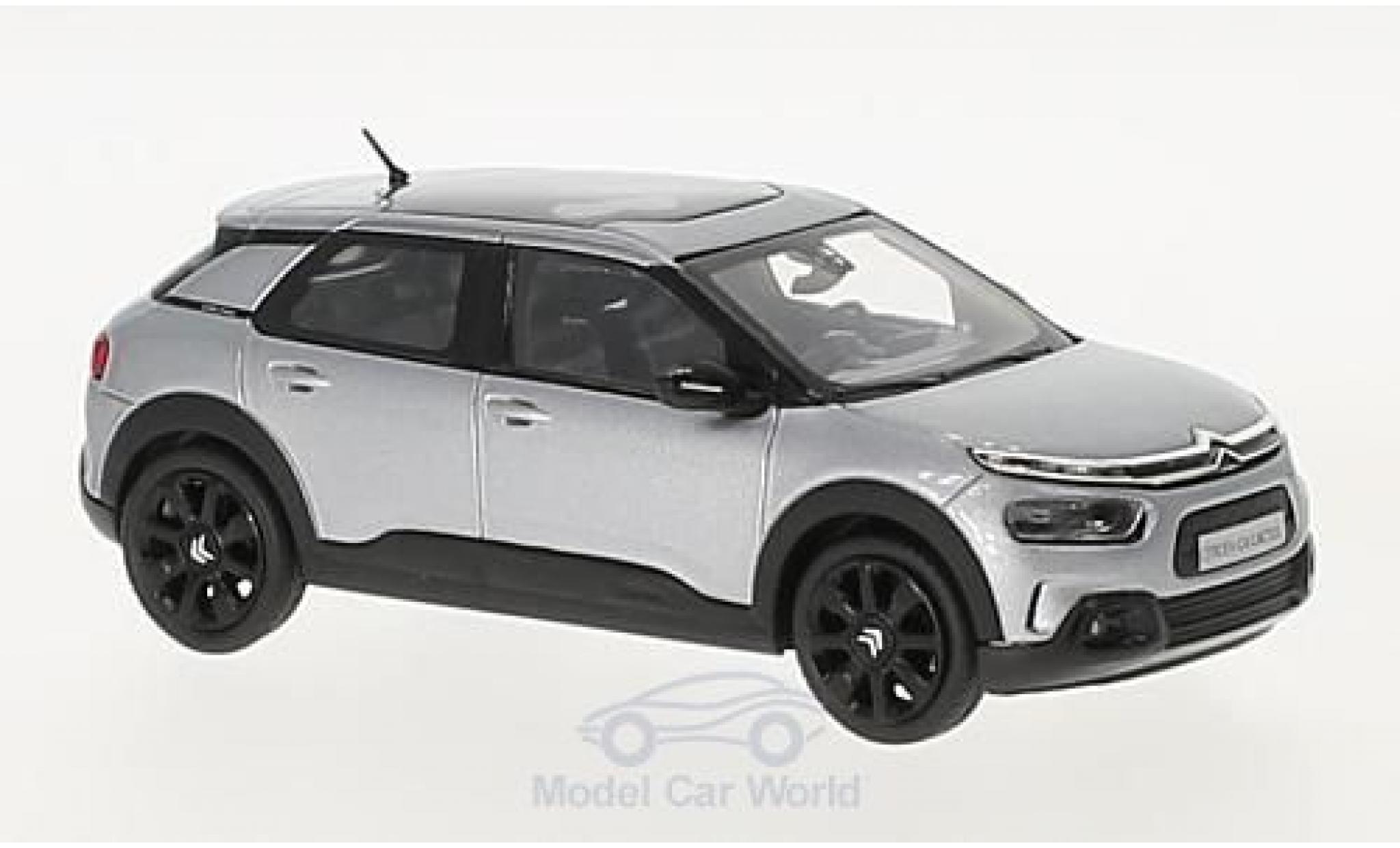 Citroen C4 1/43 Norev Cactus metallico grigio 2018 modellino in miniatura