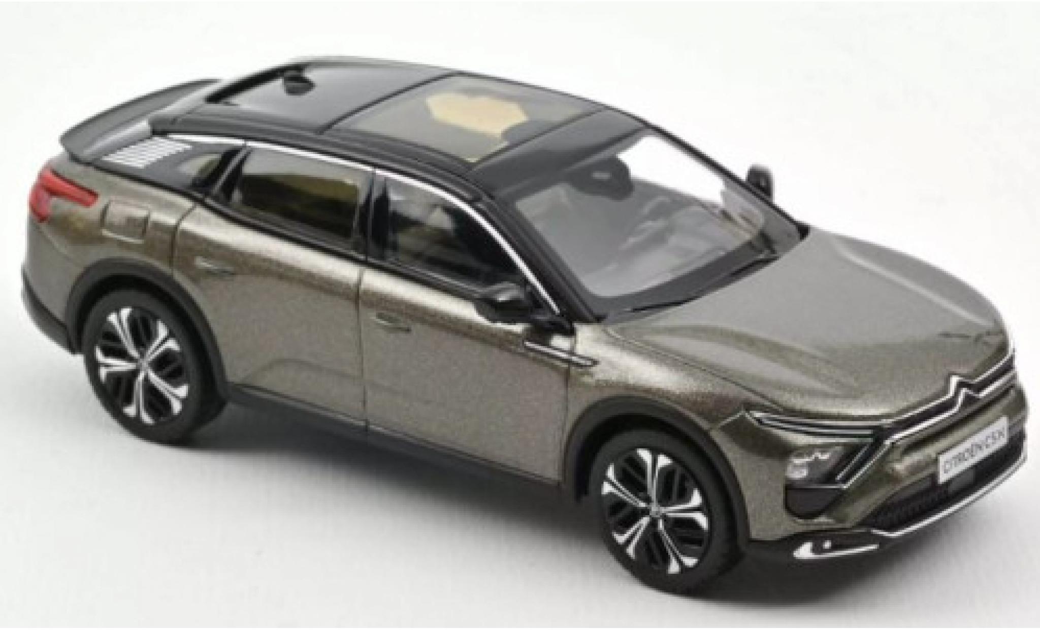 Citroen C5 1/43 Norev X metallico grigio 2021 modellino in miniatura