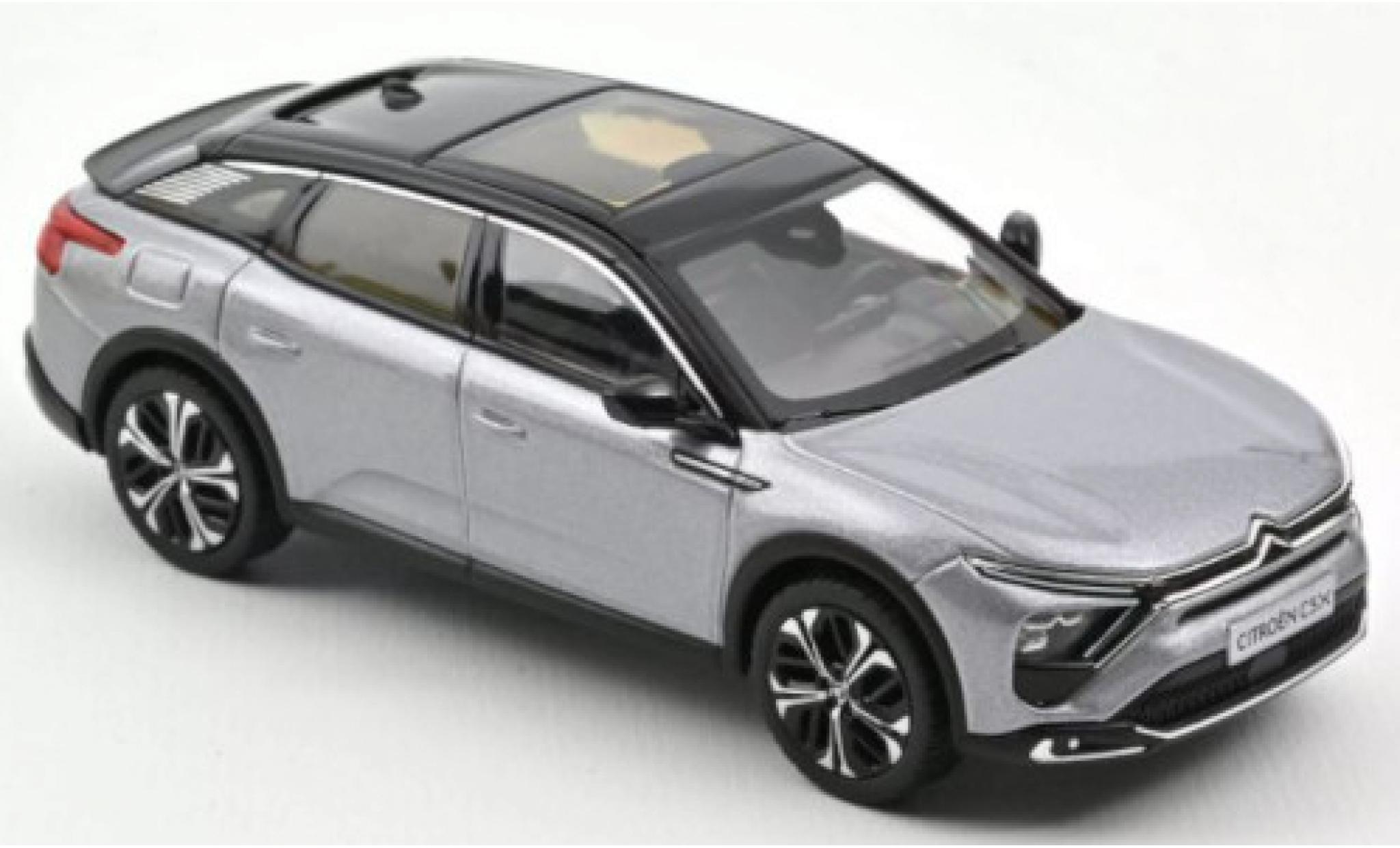 Citroen C5 1/43 Norev X metallico grigio 2021 modellino in miniatura