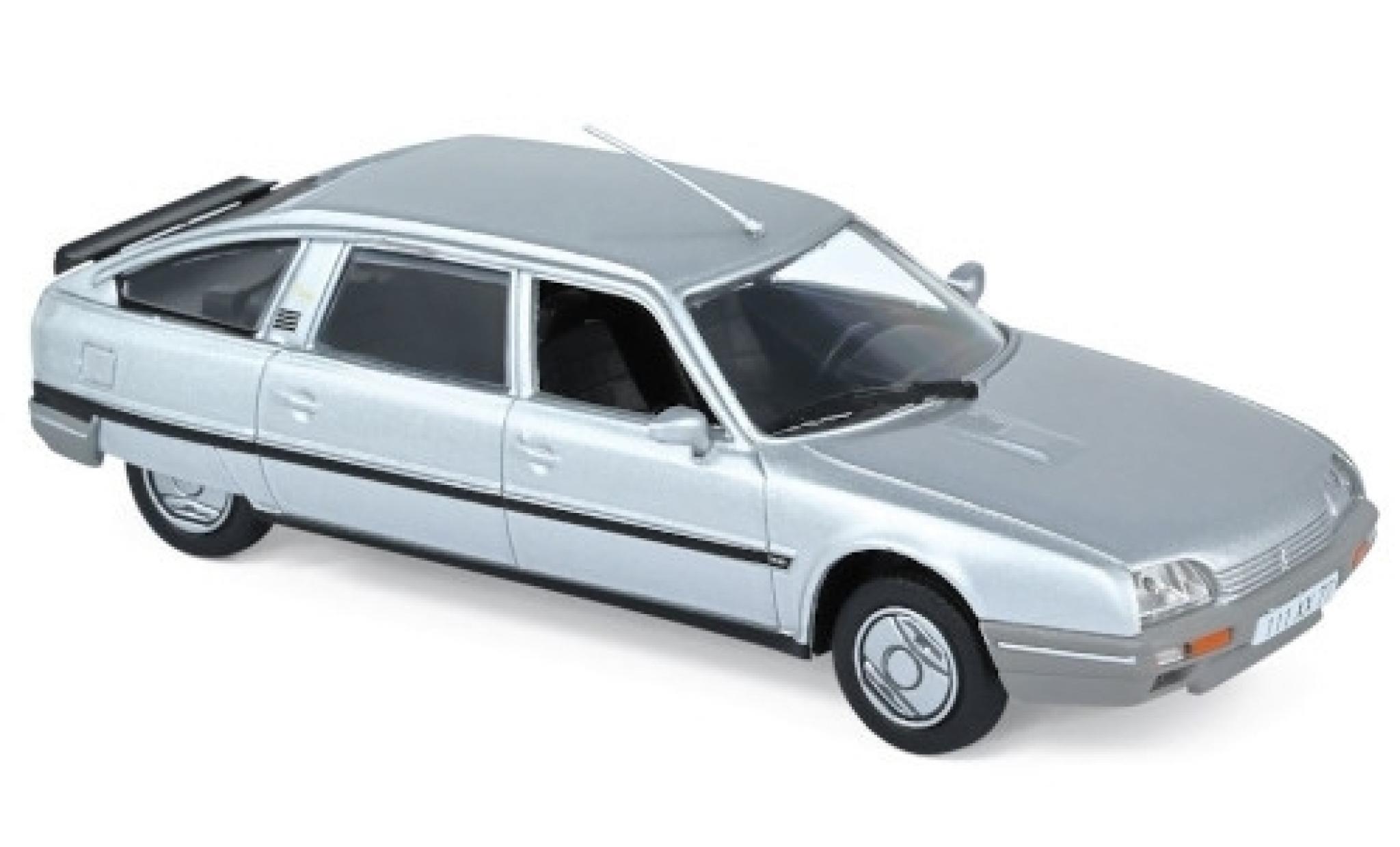 Citroen CX 1/43 Norev Turbo 2 Prestige grigio 1986 modellino in miniatura
