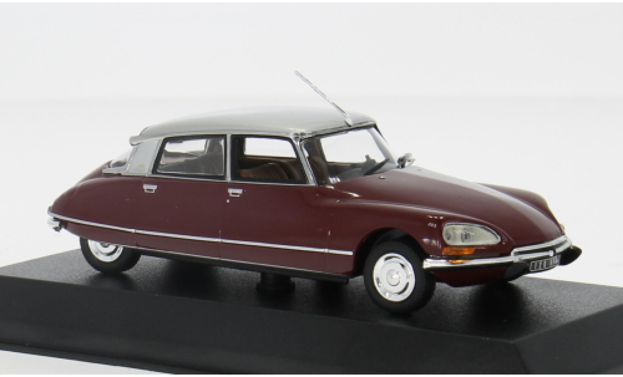 Citroen DS 1/43 Norev 23 Pallas rot/silber 1972 1:43 modellino in miniatura