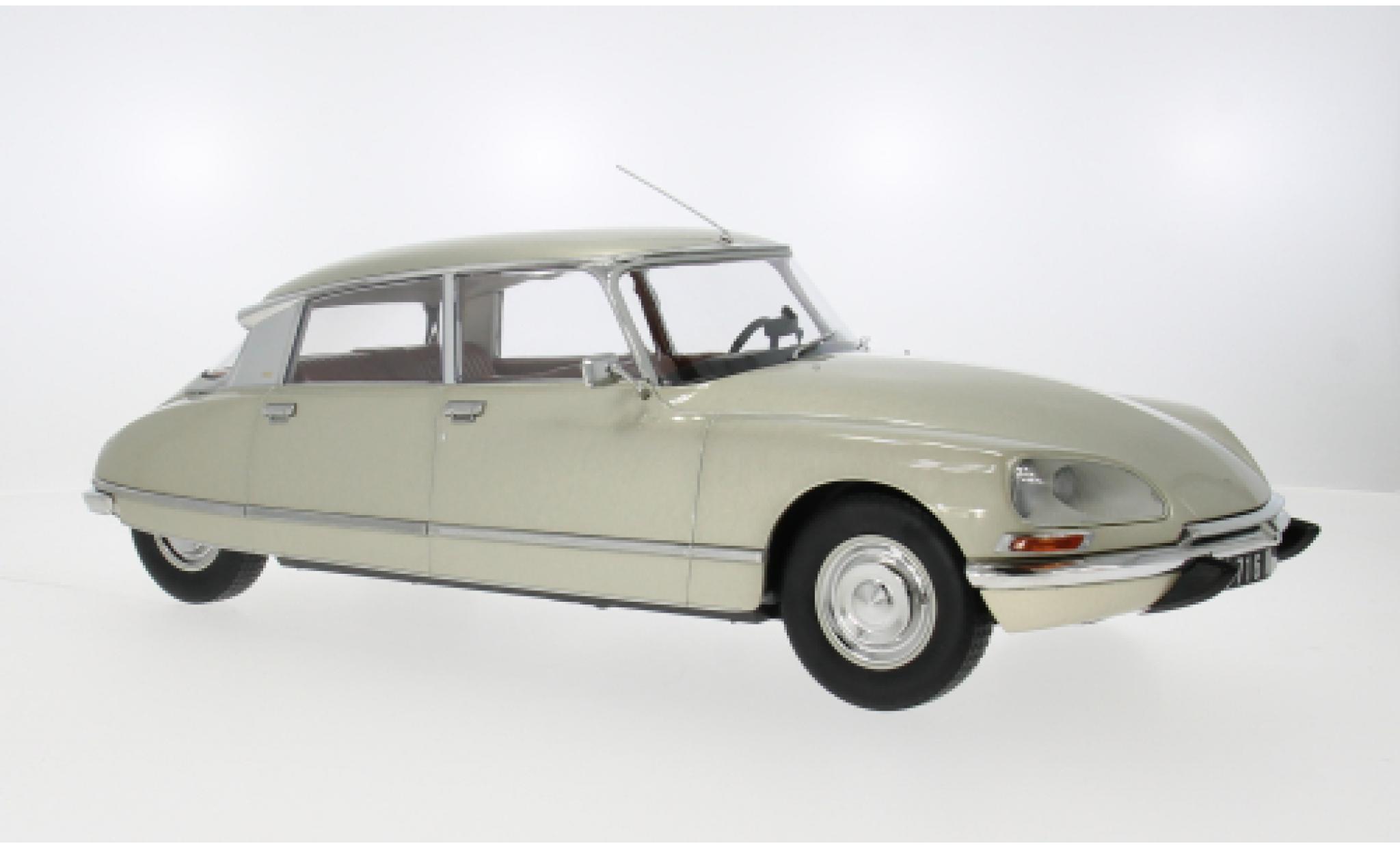 Citroen DS Norev 23 Pallas metallise beige 1973 1:12 modellino in miniatura