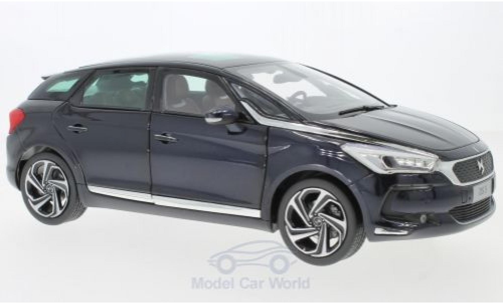 DS Automobiles DS5 1/18 Norev Citroen DS 5 blu 2015 modellino in miniatura