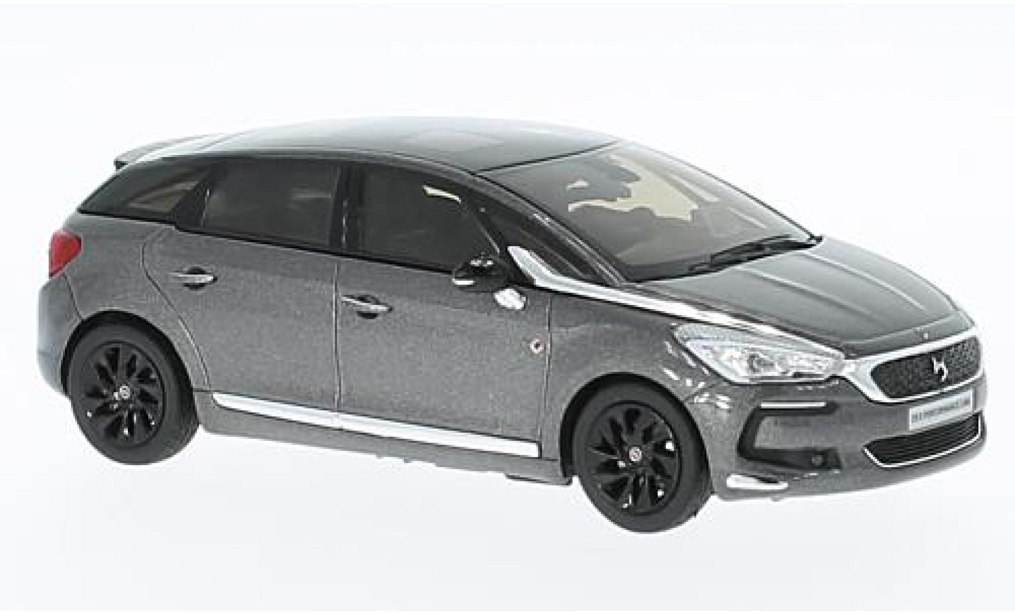 DS Automobiles DS5 1/43 Norev Citroen DS 5 Performance Line metallico grigio/nero 2016 modellino in miniatura