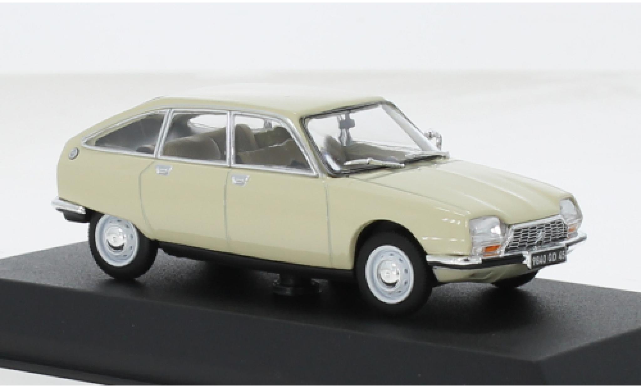 Citroen GS 1/43 Norev beige 1971 1:43 modellino in miniatura