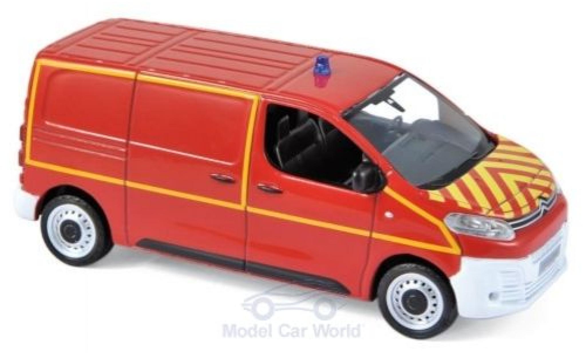 Citroen Jumpy 1/43 Norev Pompiers (F) 2018 modellino in miniatura