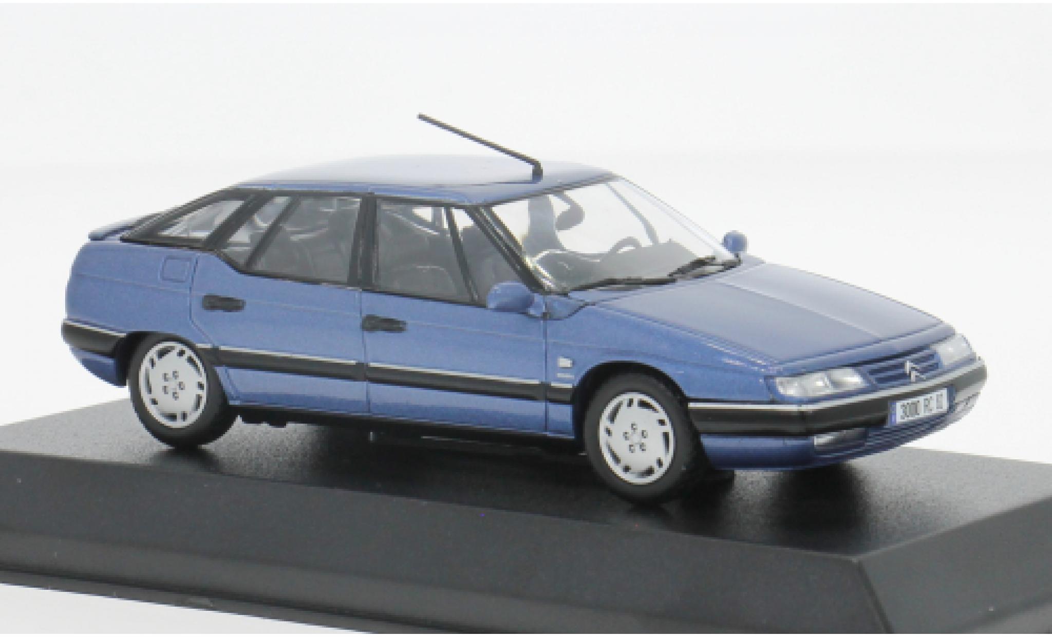 Citroen XM Norev blau 1995 1:43 modellino in miniatura