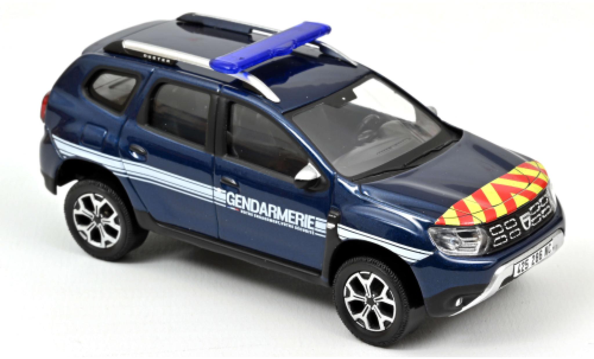 Dacia Duster 1/43 Norev Gendarmerie Outremer (F) 2019 modellino in miniatura