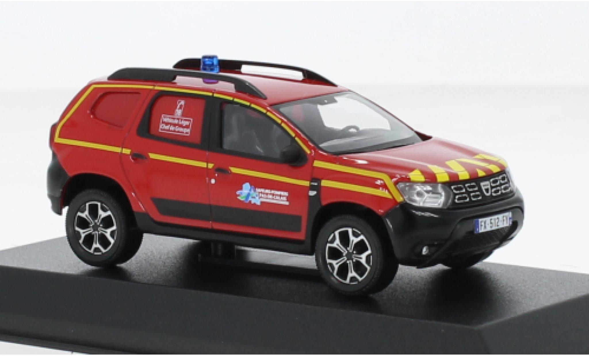 Dacia Duster 1/43 Norev Pompiers - VLCdG 62 2020 1:43 modellino in miniatura