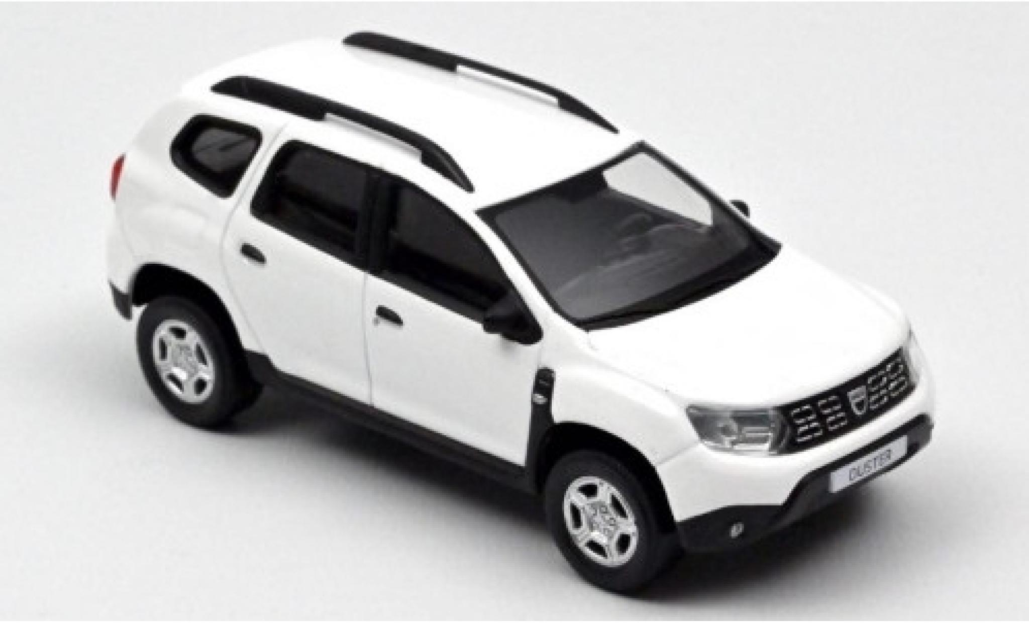 Dacia Duster 1/43 Norev bianco 2018 modellino in miniatura
