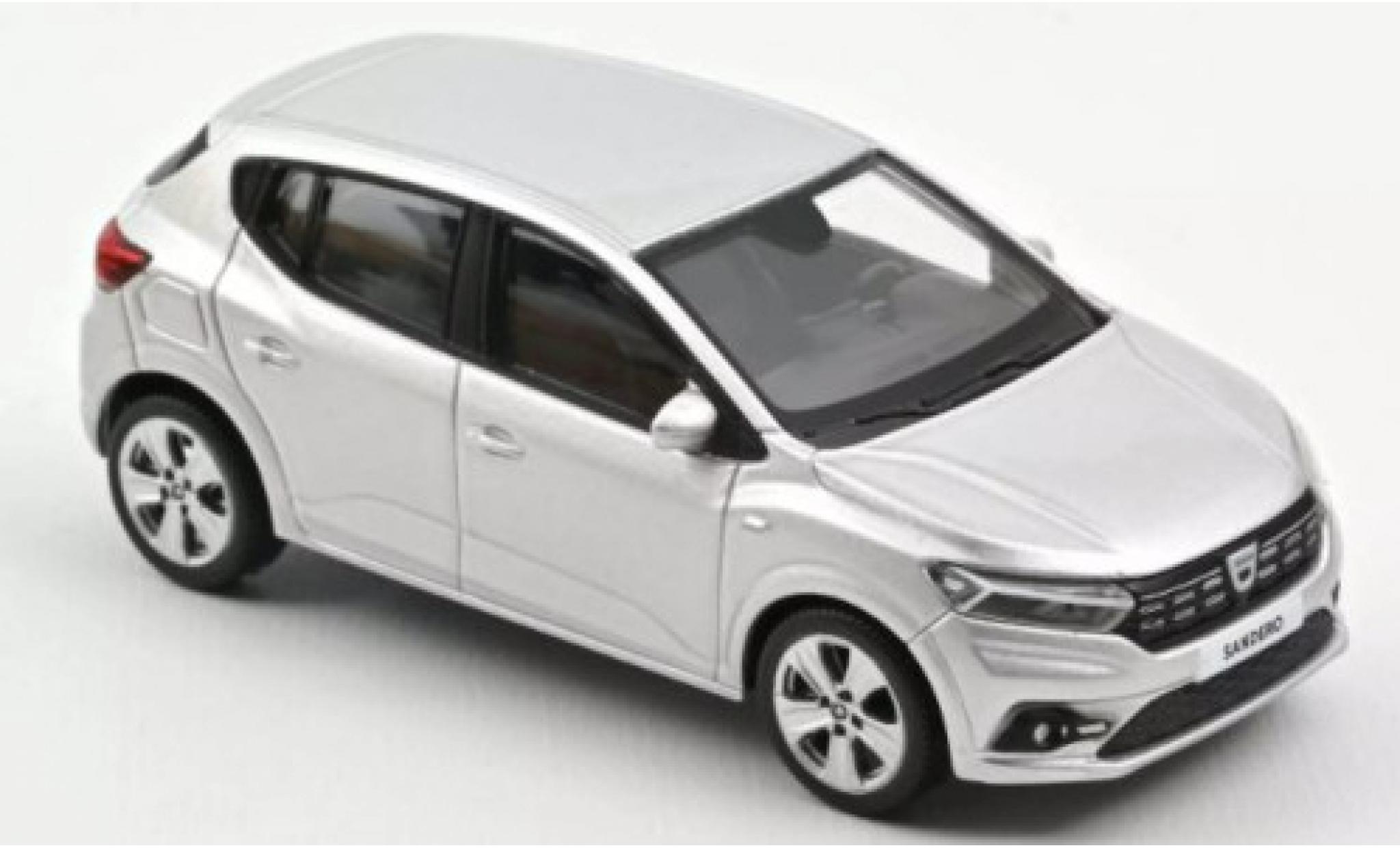Dacia Sandero 1/43 Norev grigio 2021 modellino in miniatura