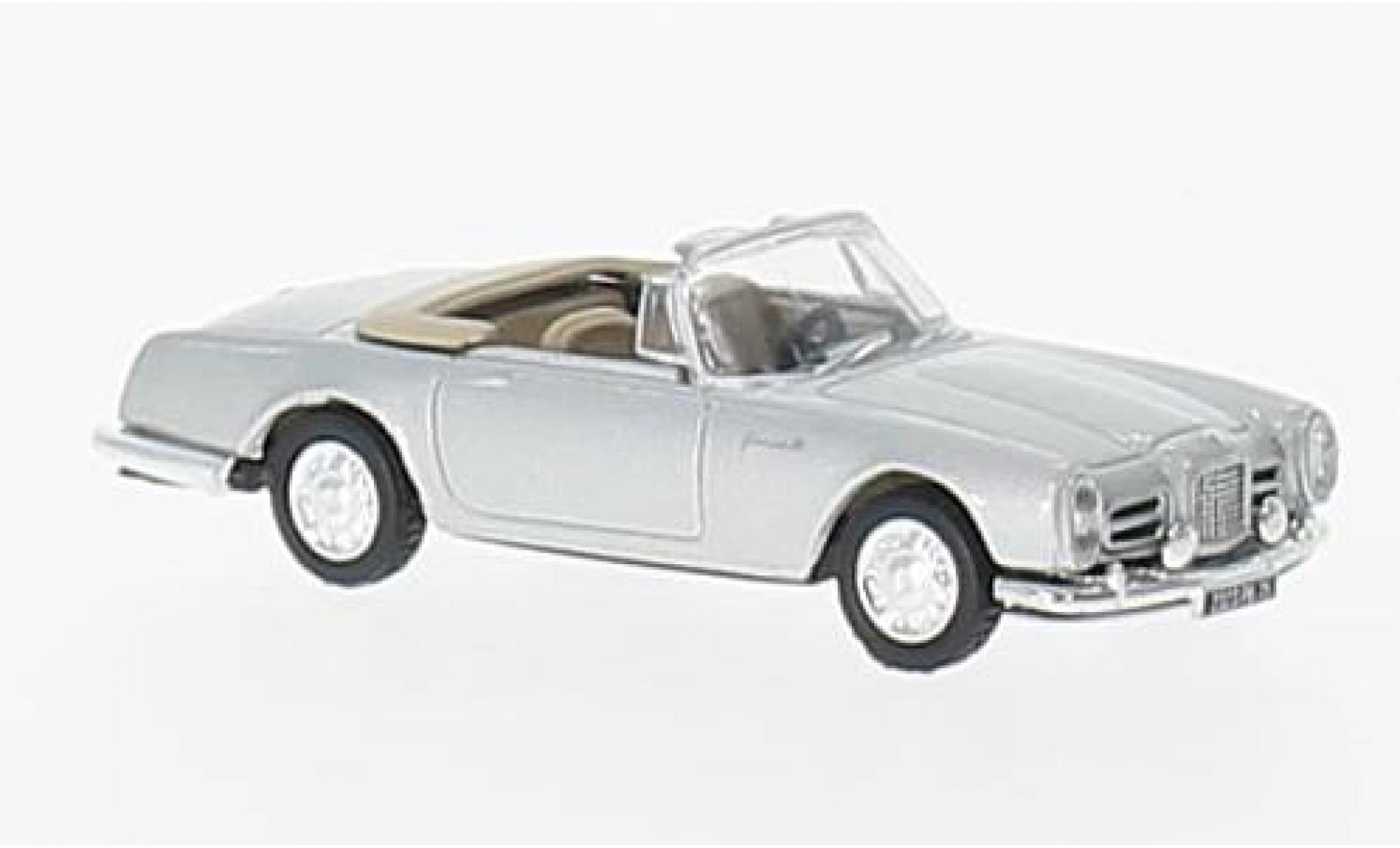 Facel Vega II 1/87 Norev I Cabriolet grigio 1963 modellino in miniatura