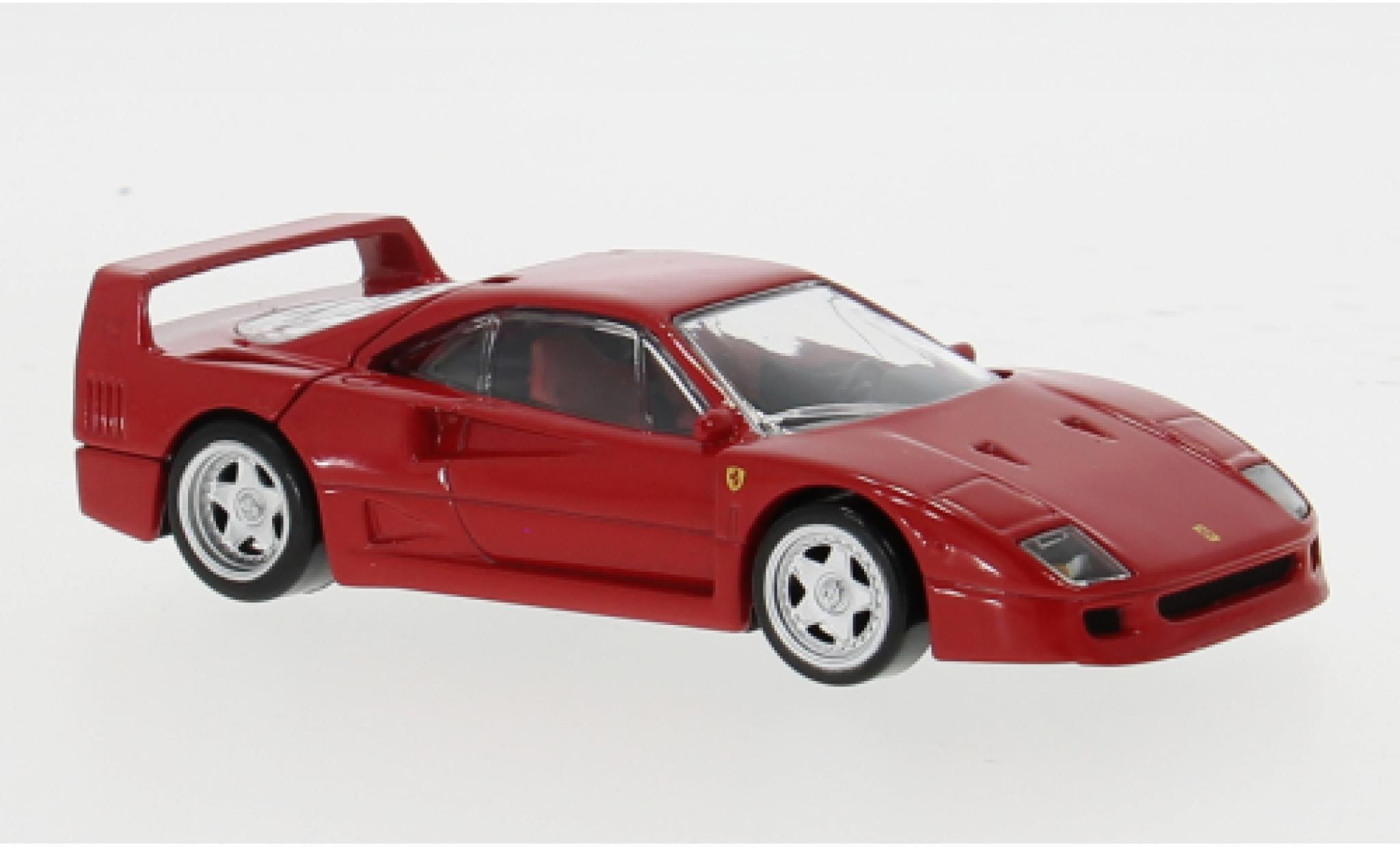 Ferrari F40 1/43 Norev rot 1:43 modellino in miniatura
