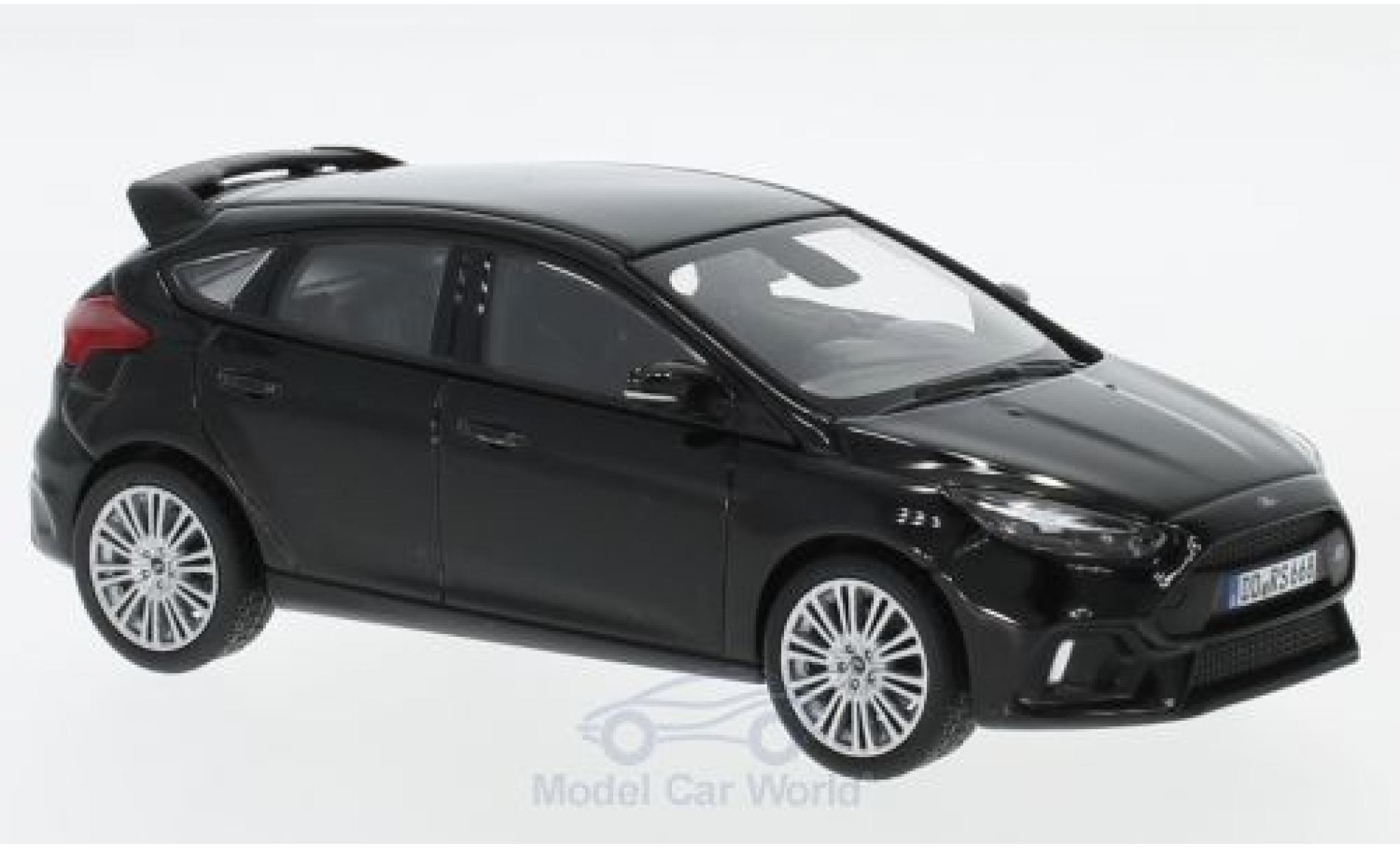 Ford Focus RS 1/43 Norev MK III RS nero 2016 modellino in miniatura