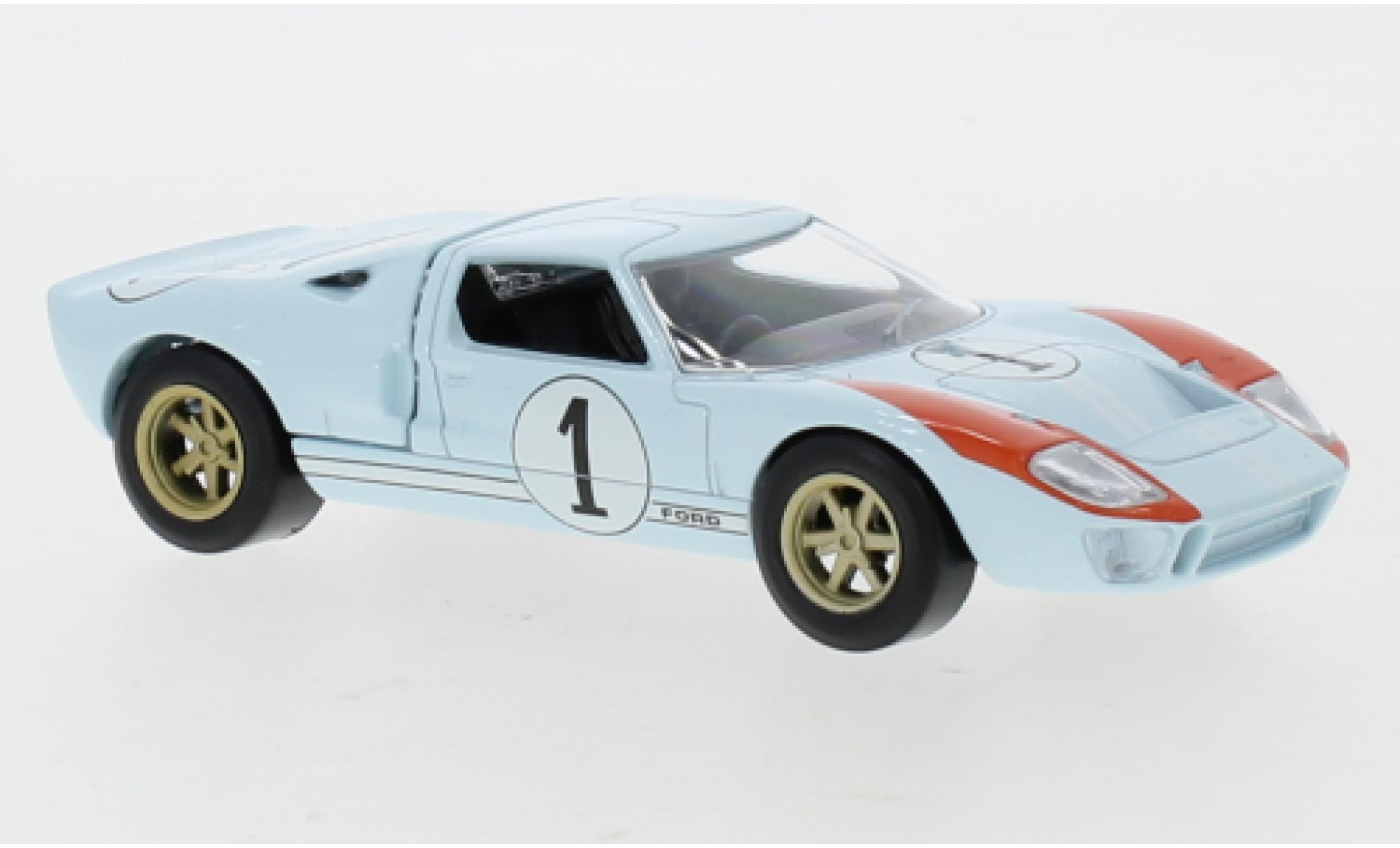 Ford GT40 1/43 Norev RHD No.1 1966 modellino in miniatura