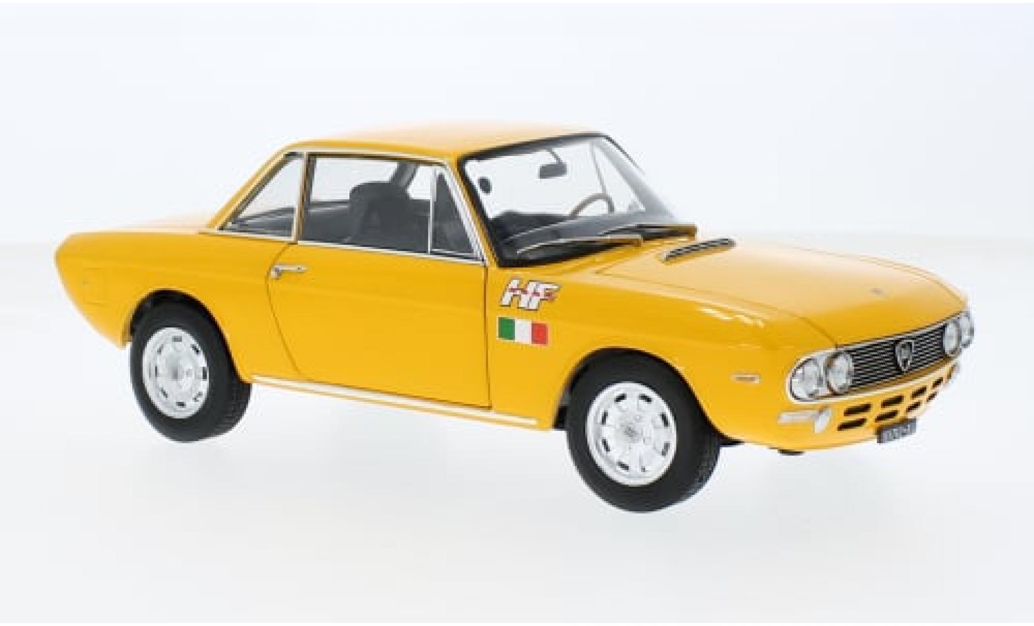 Lancia Fulvia 1/18 Norev 1600 HF orange 1971 1:18 modellino in miniatura
