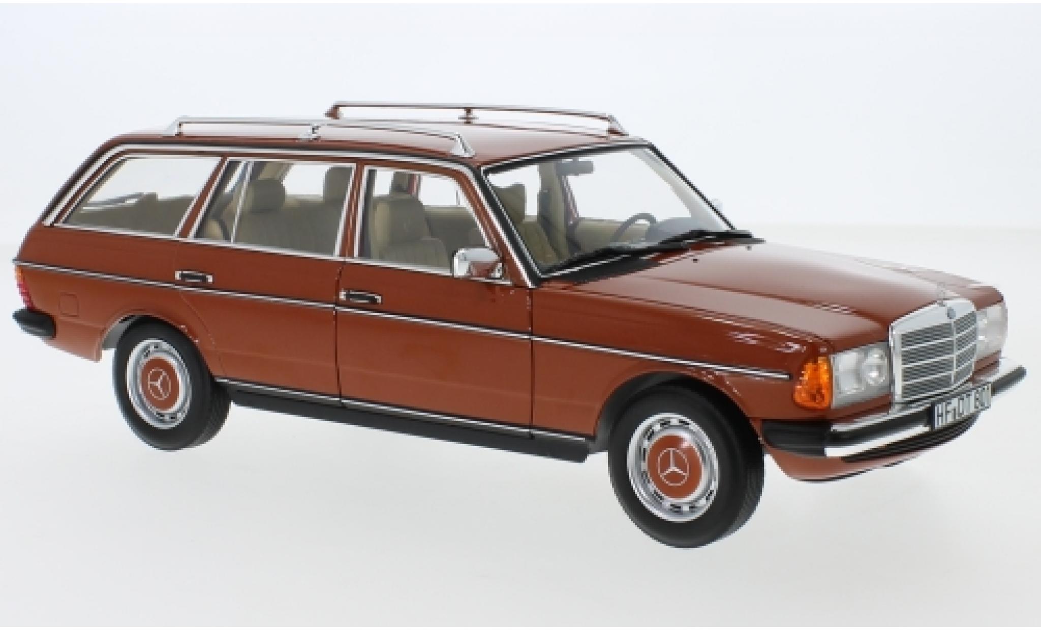 Mercedes 200 1/18 Norev T (S123) rosso 1982 modellino in miniatura