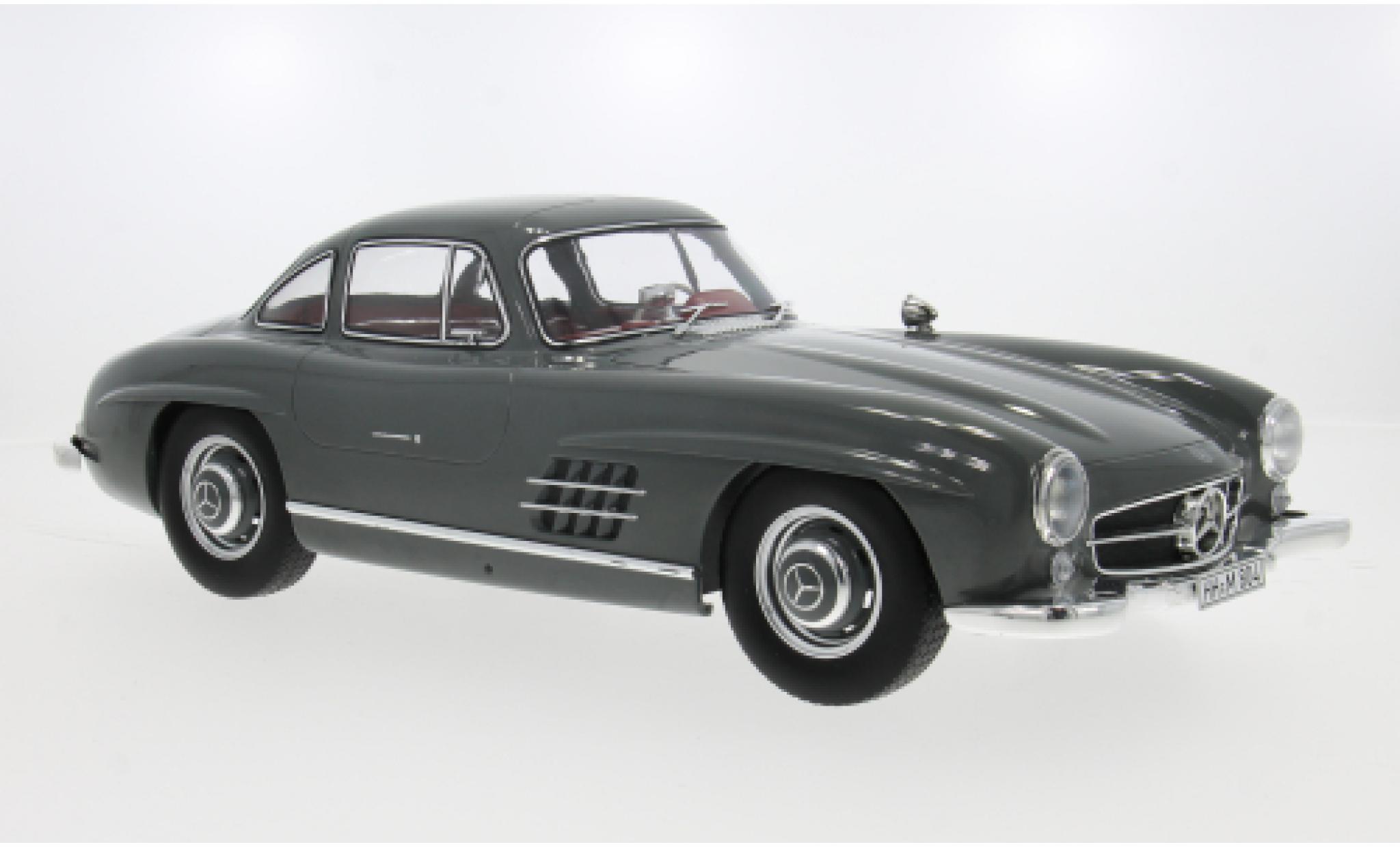 Mercedes 300 Norev SL grau 1954 1:12 modellino in miniatura