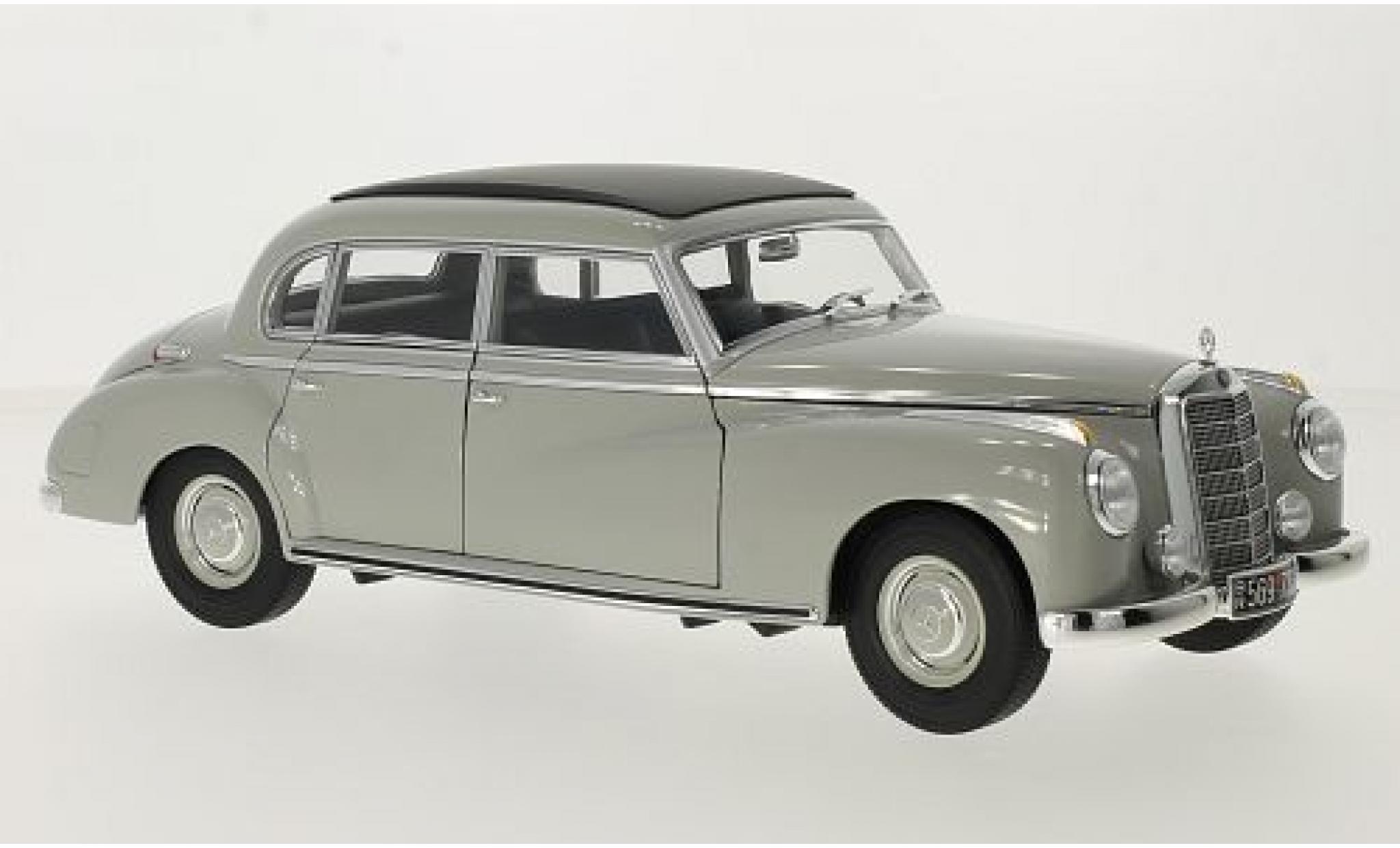 Mercedes 300 1/18 Norev (W186) grigio 1955 modellino in miniatura