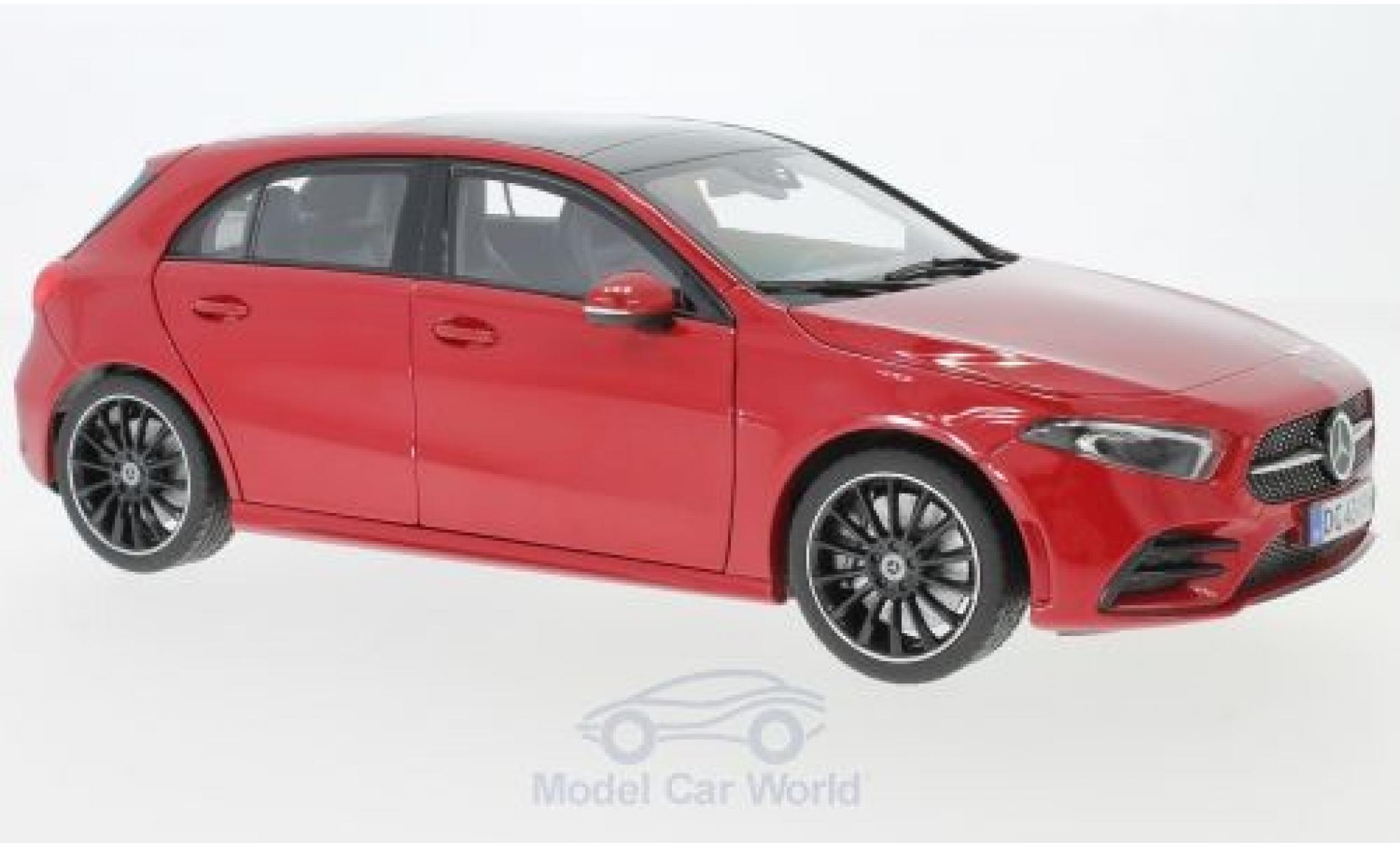 Mercedes Classe A 1/18 Norev (W177) rosso 2018 modellino in miniatura