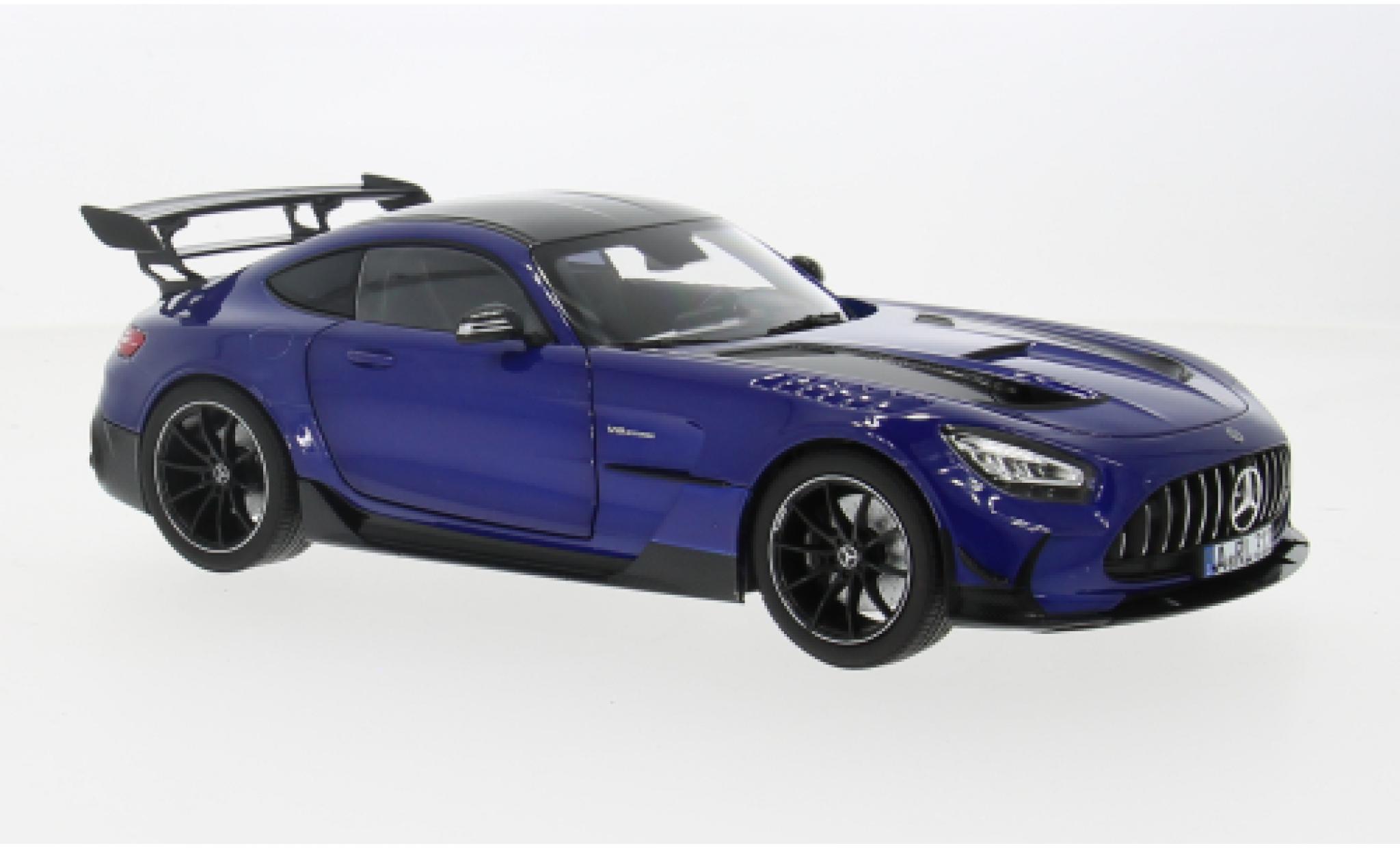 Mercedes AMG GT 1/18 Norev Black Series metallise blau 2021 1:18 modellino in miniatura