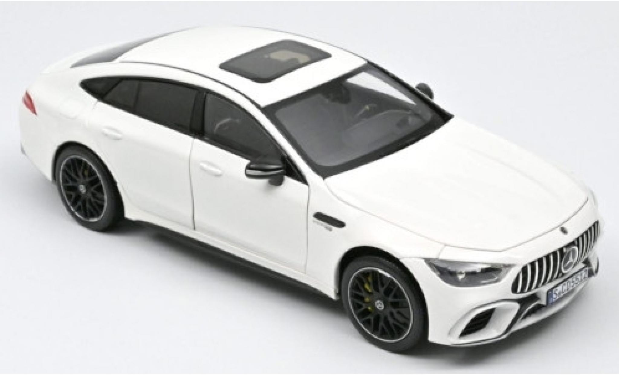 Mercedes AMG GT 1/18 Norev S 4 Matic+ bianco 2019 modellino in miniatura