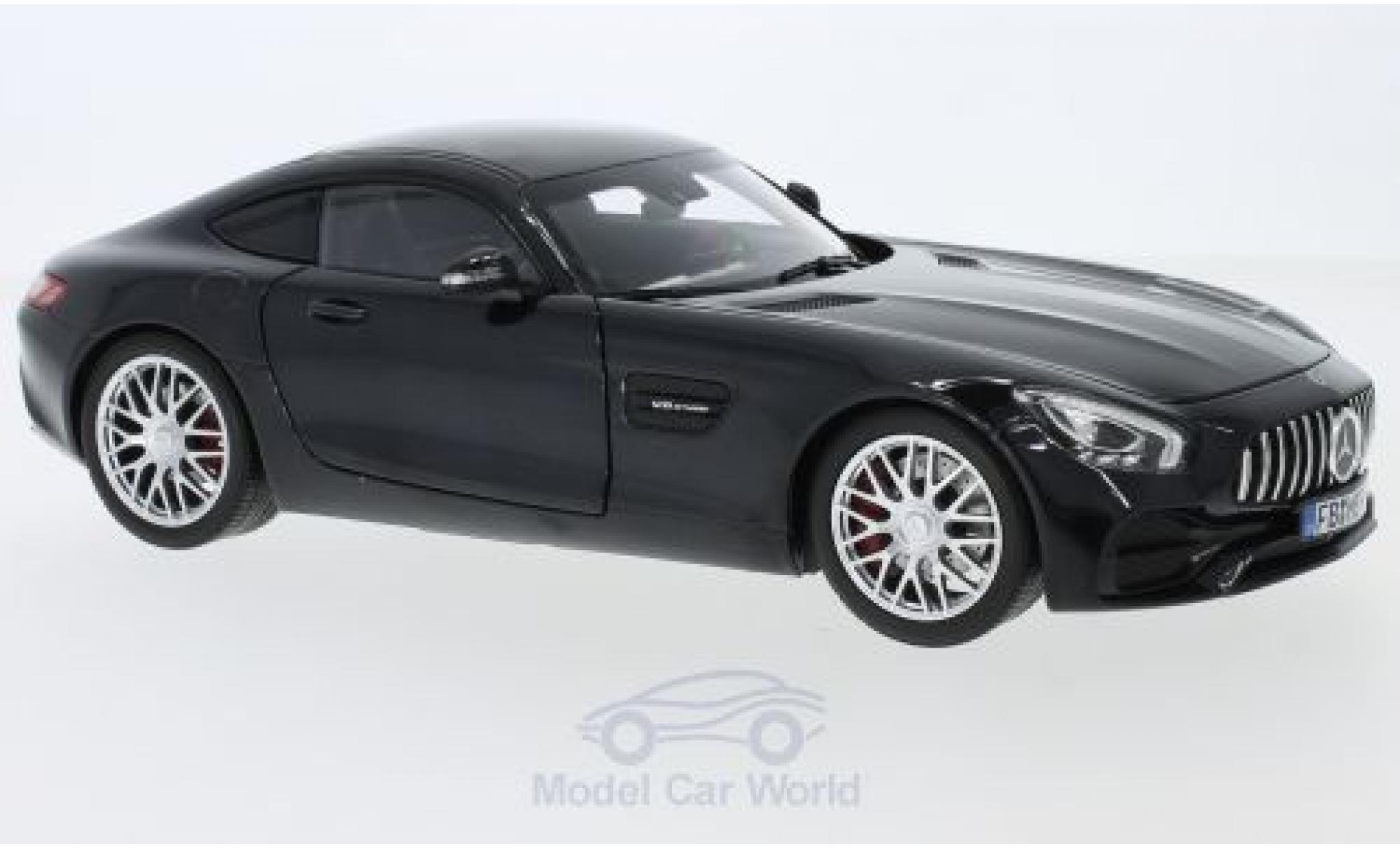 Mercedes AMG GT 1/18 Norev S metallico nero 2018 modellino in miniatura