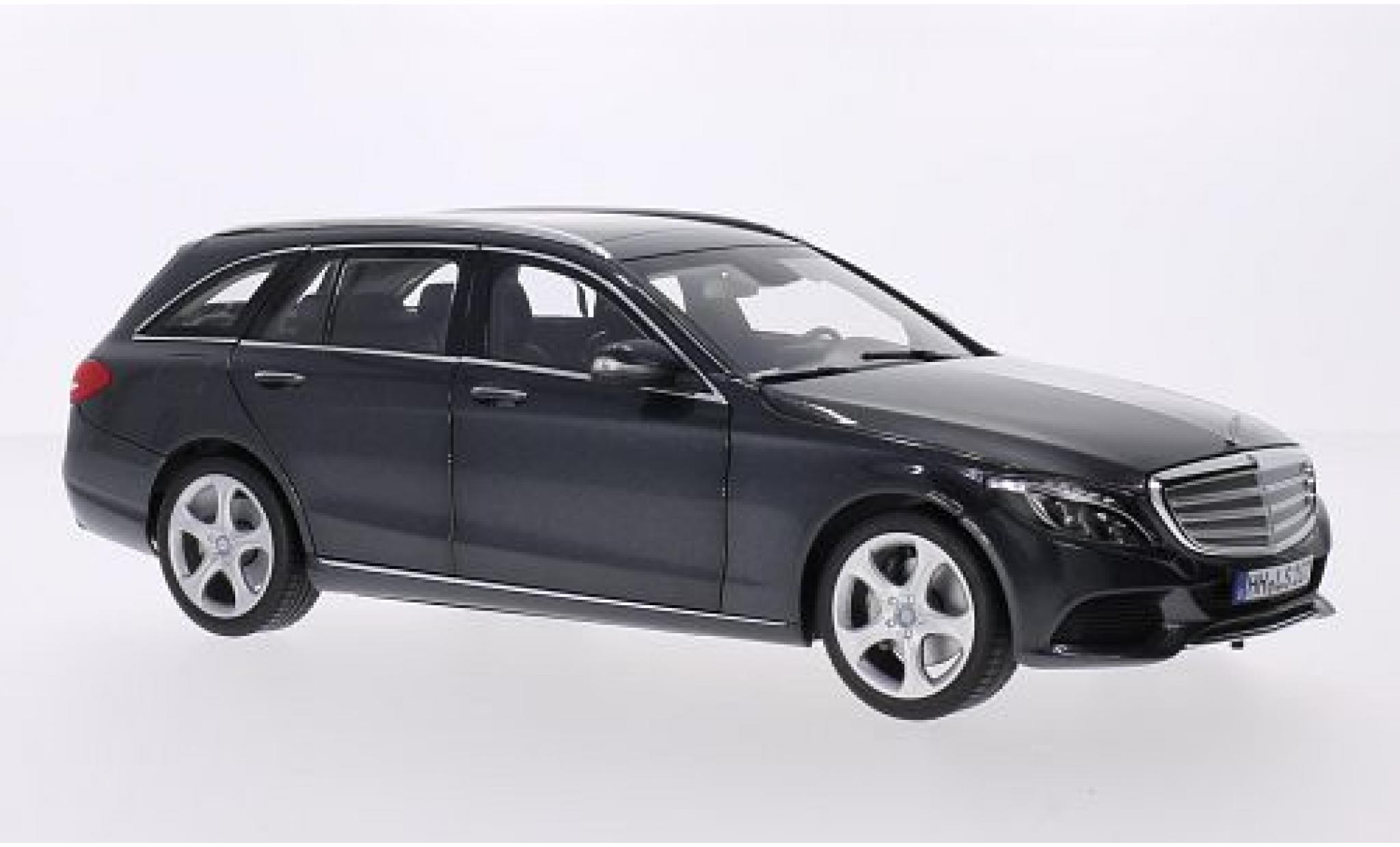 Mercedes Classe C 1/18 Norev T-Modell (S205) metallico grigio 2014 modellino in miniatura