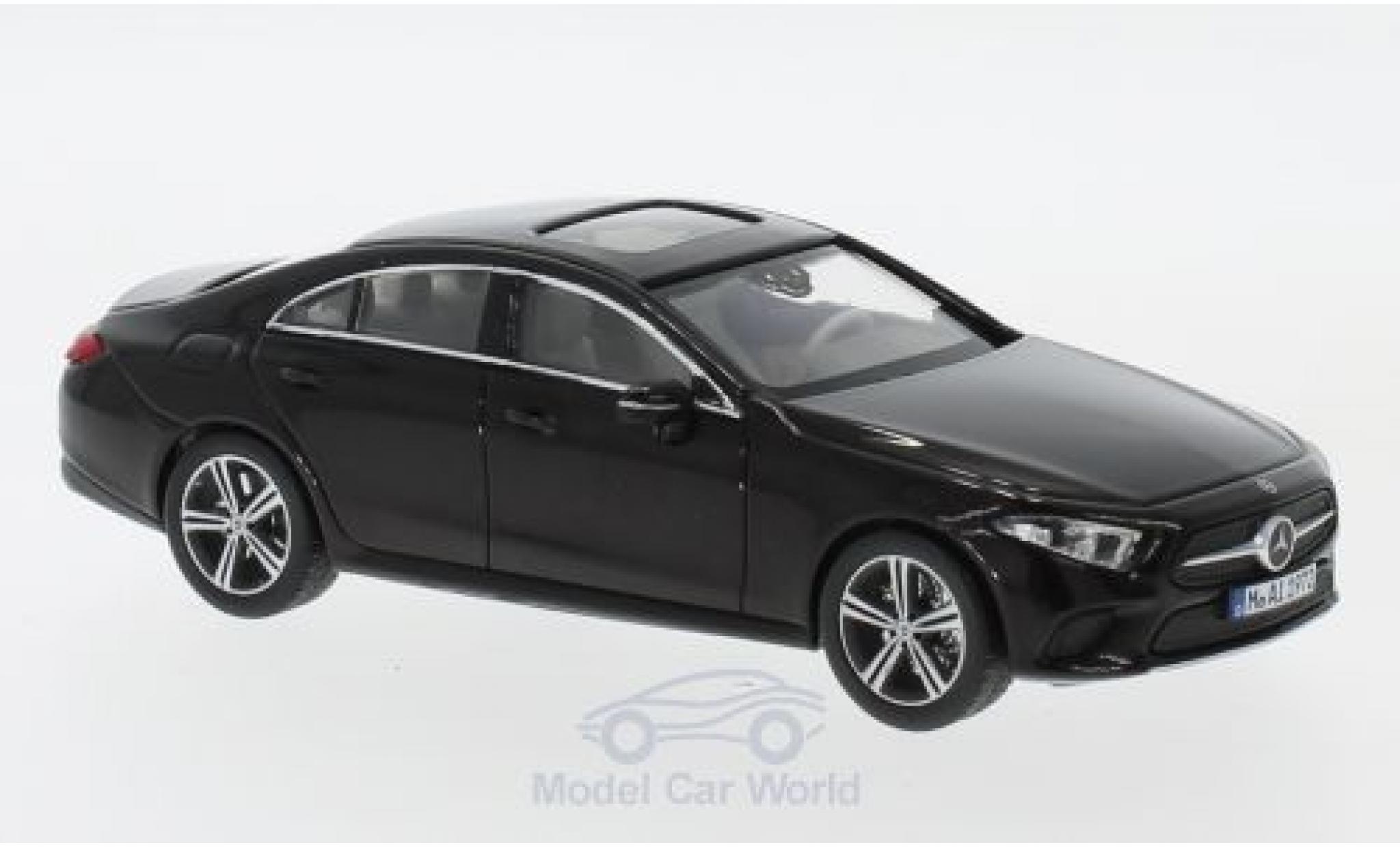 Mercedes CLS 1/43 Norev metallico rosso 2018 modellino in miniatura