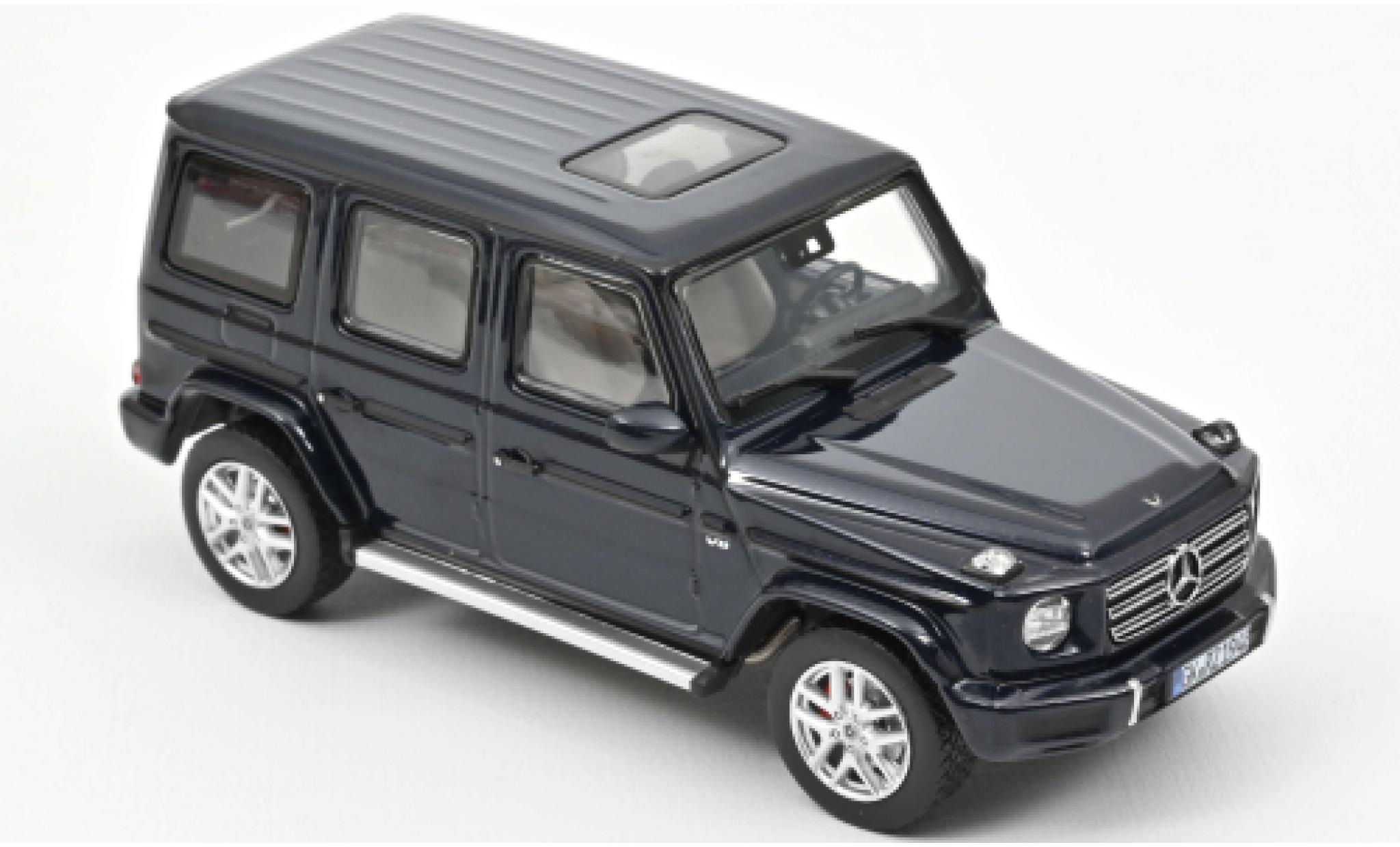 Mercedes Classe G 1/43 Norev metallico blu 2018 modellino in miniatura