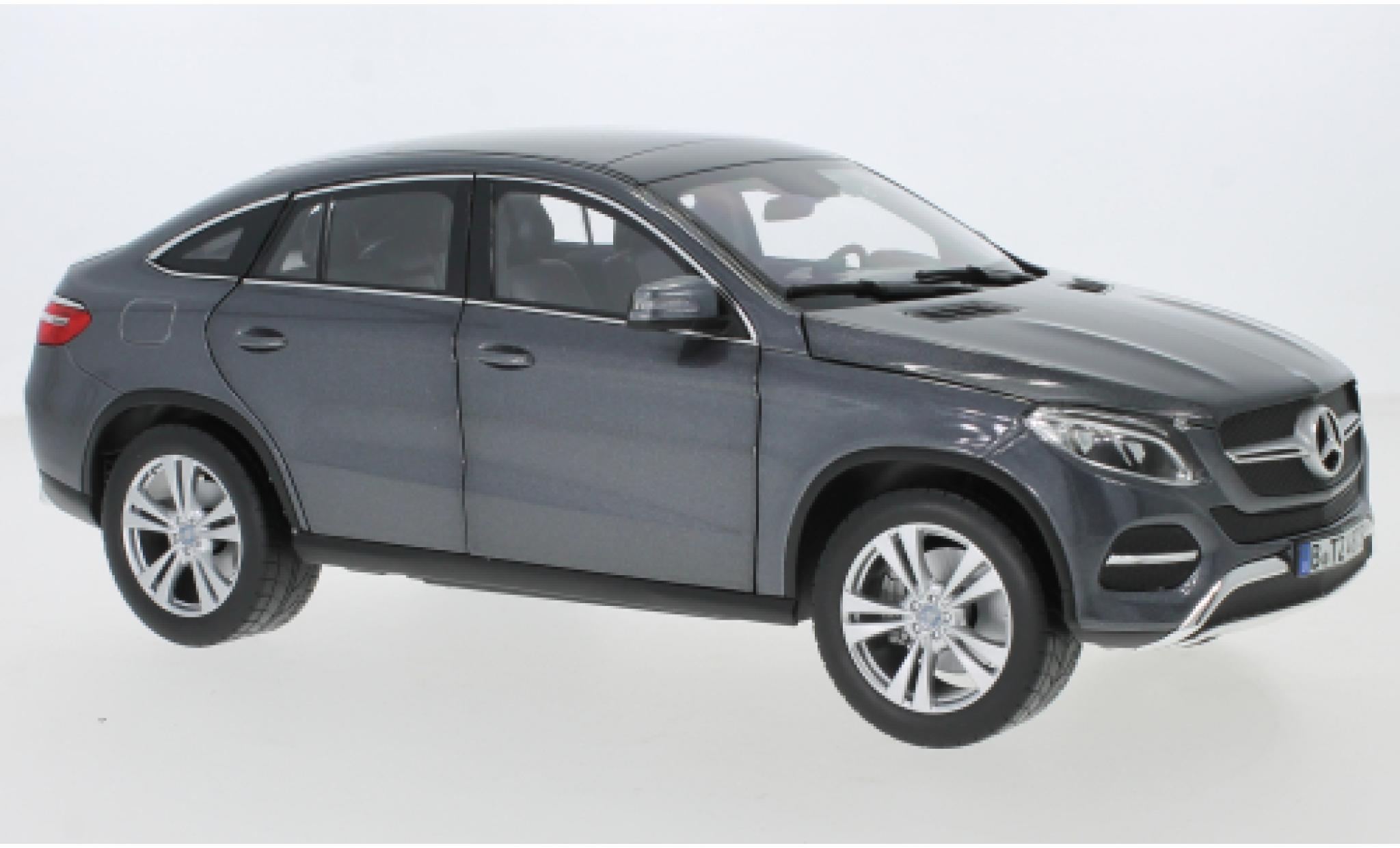 Mercedes Classe GLE 1/18 Norev GLE Coupe (C292) metallico grigio 2015 modellino in miniatura