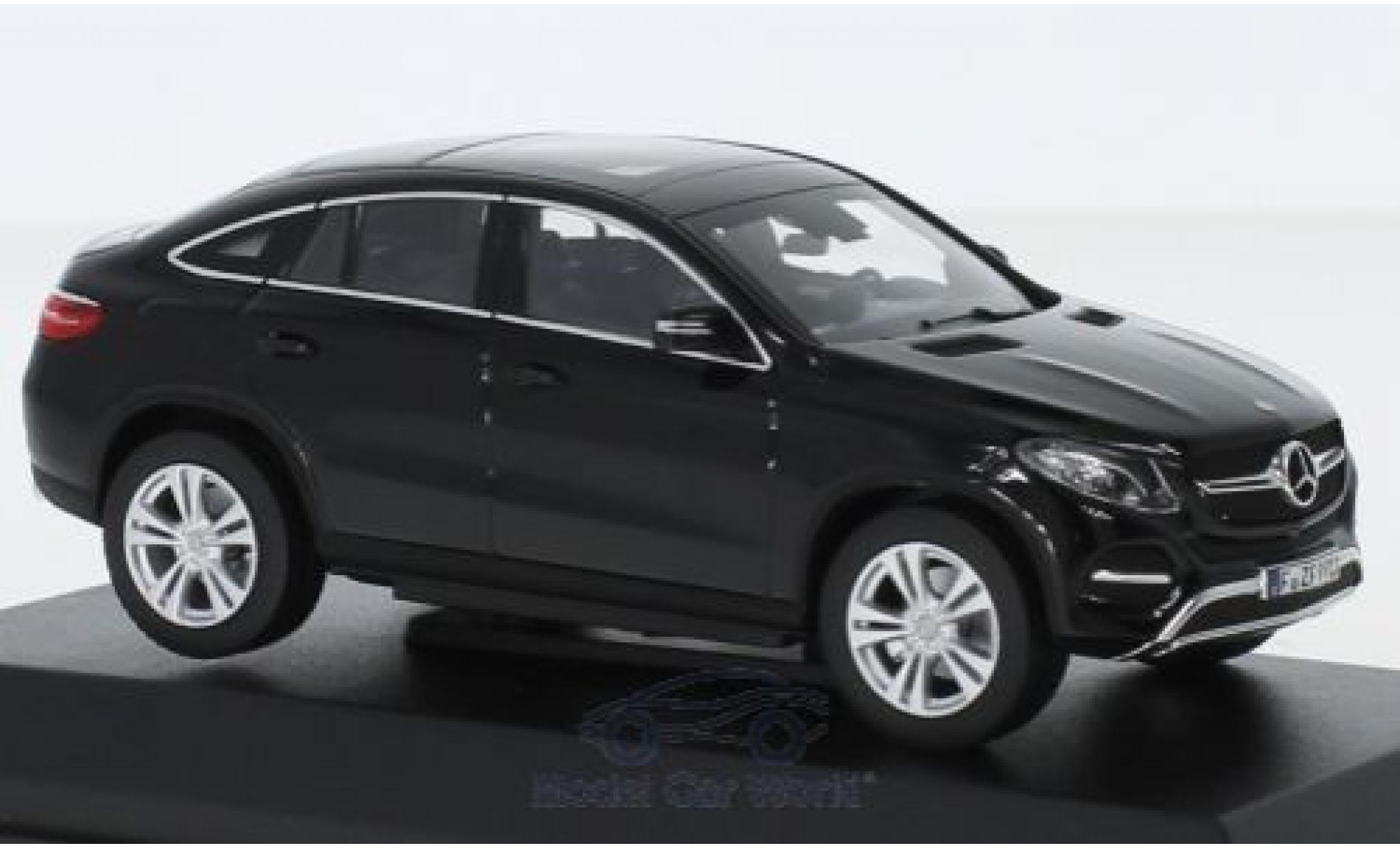 Mercedes Classe GLE 1/43 Norev GLE Coupe nero 2015 modellino in miniatura