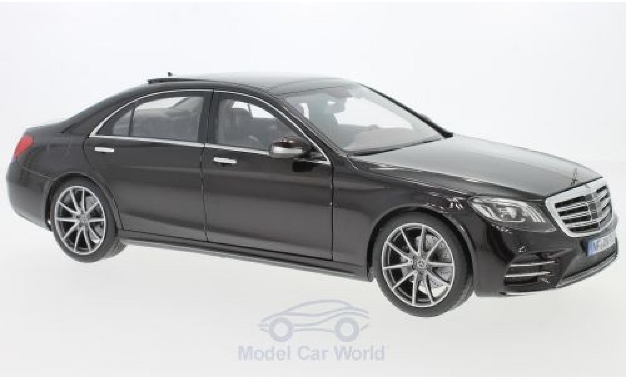 Mercedes CLA 1/18 Norev S-Class AMG Line metallico nero 2018 modellino in miniatura