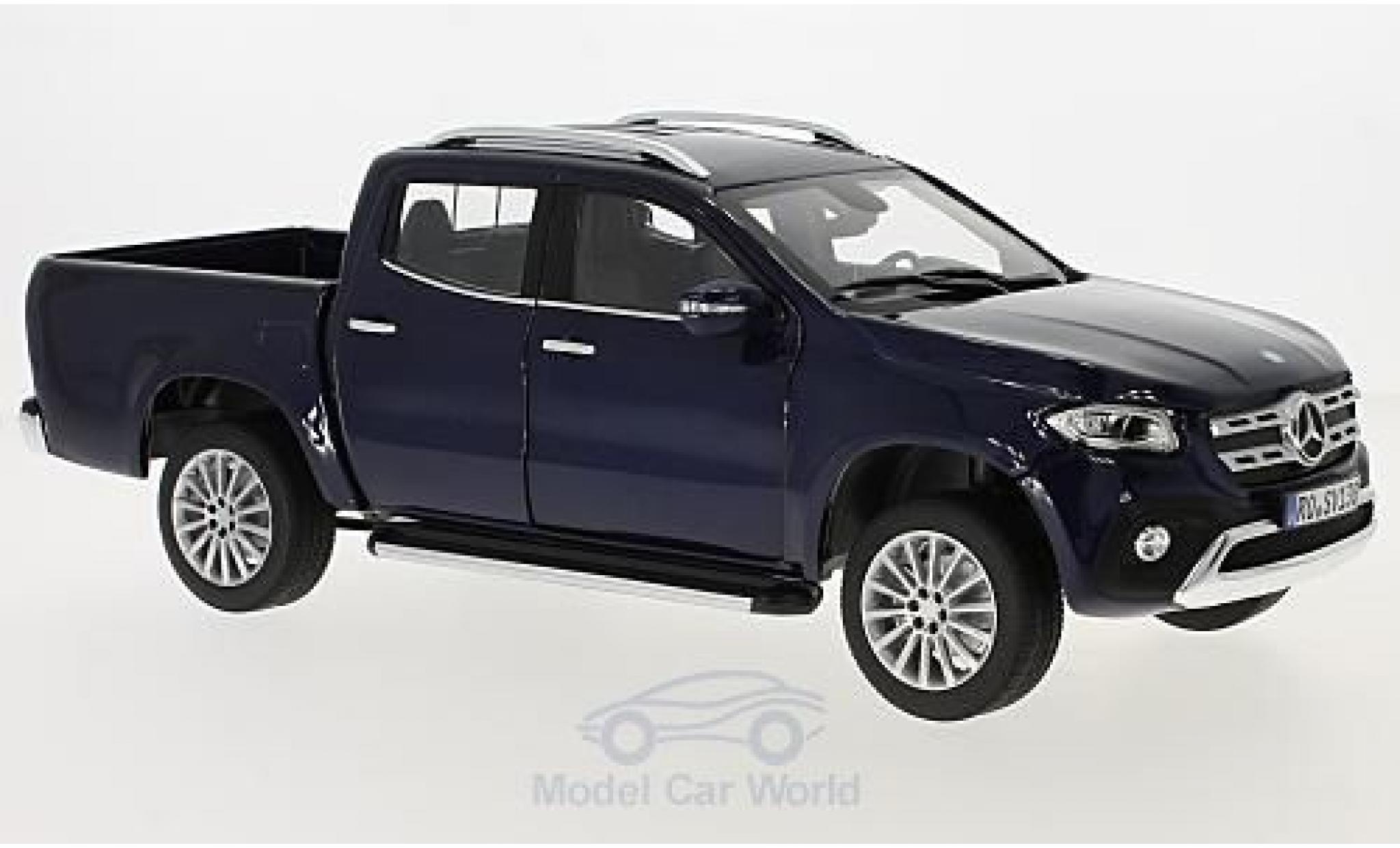 Mercedes CLA 1/18 Norev X-Class metallico blu 2018 modellino in miniatura